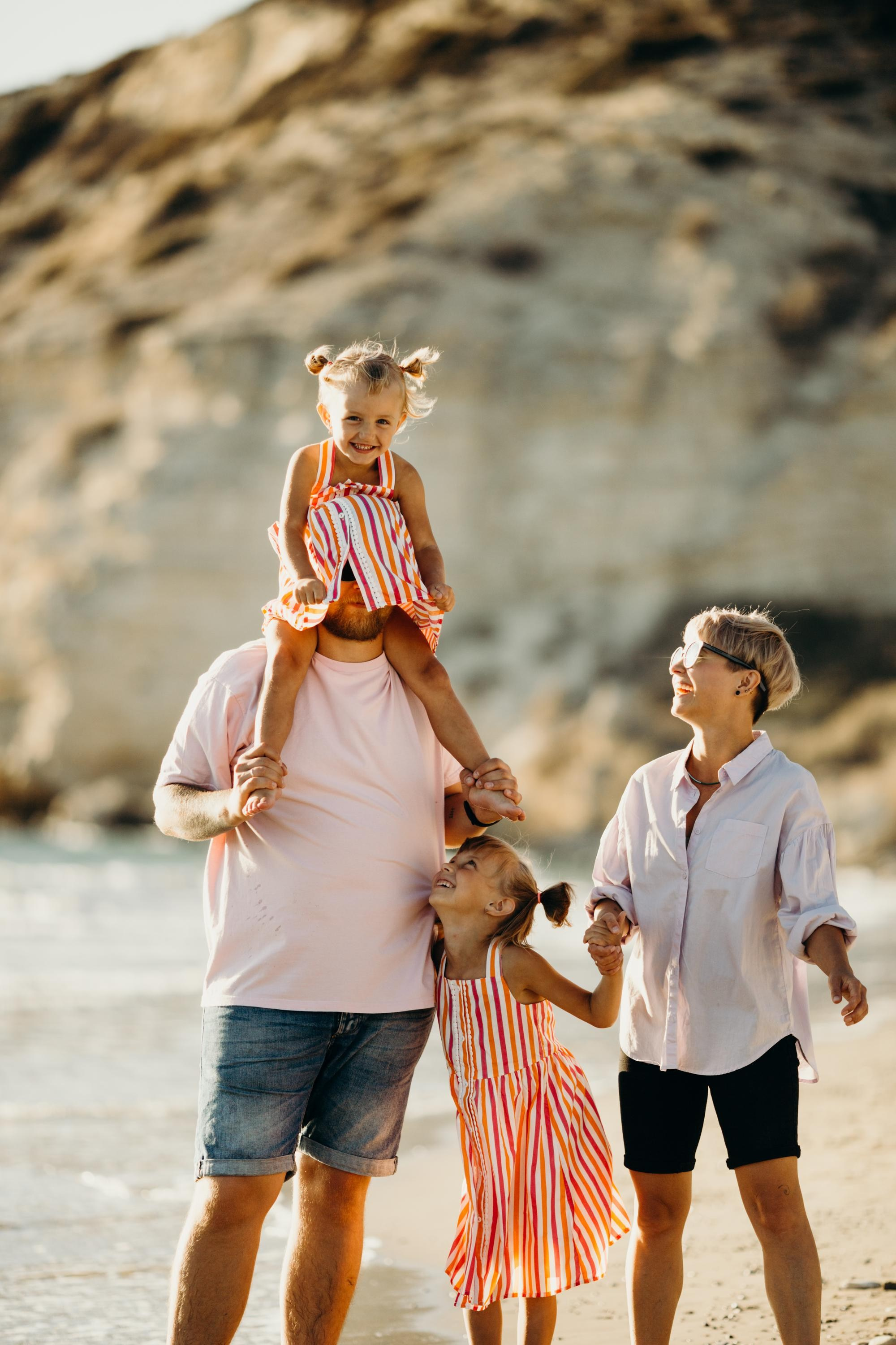 ANYA, JENYA, ARINA & VERA. Family and business portrait’s photographer in Cyprus
