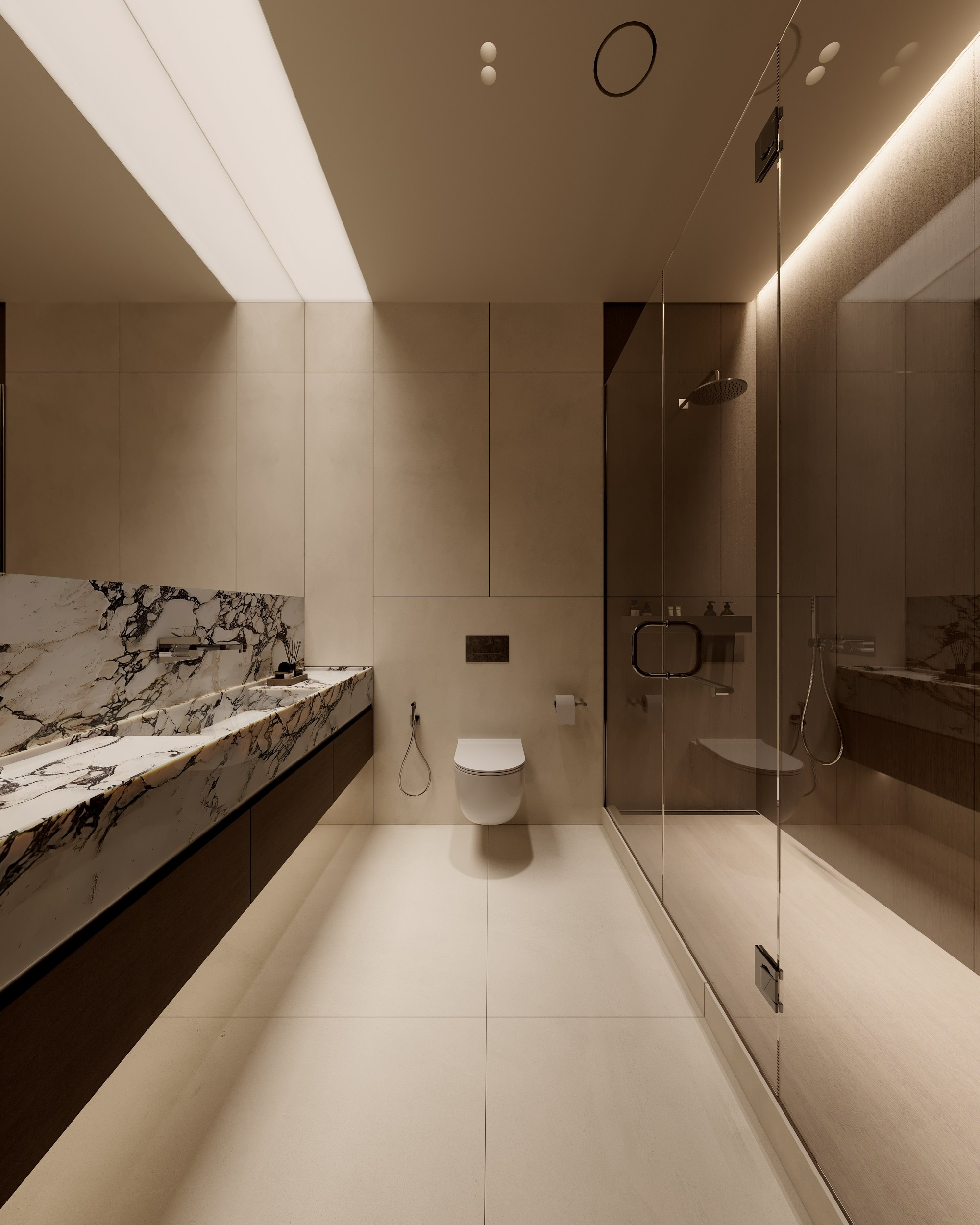 Vilnius 84 m2. Bliu.design — dizainas / interjeras / architektūra / 3D vizualizacijos