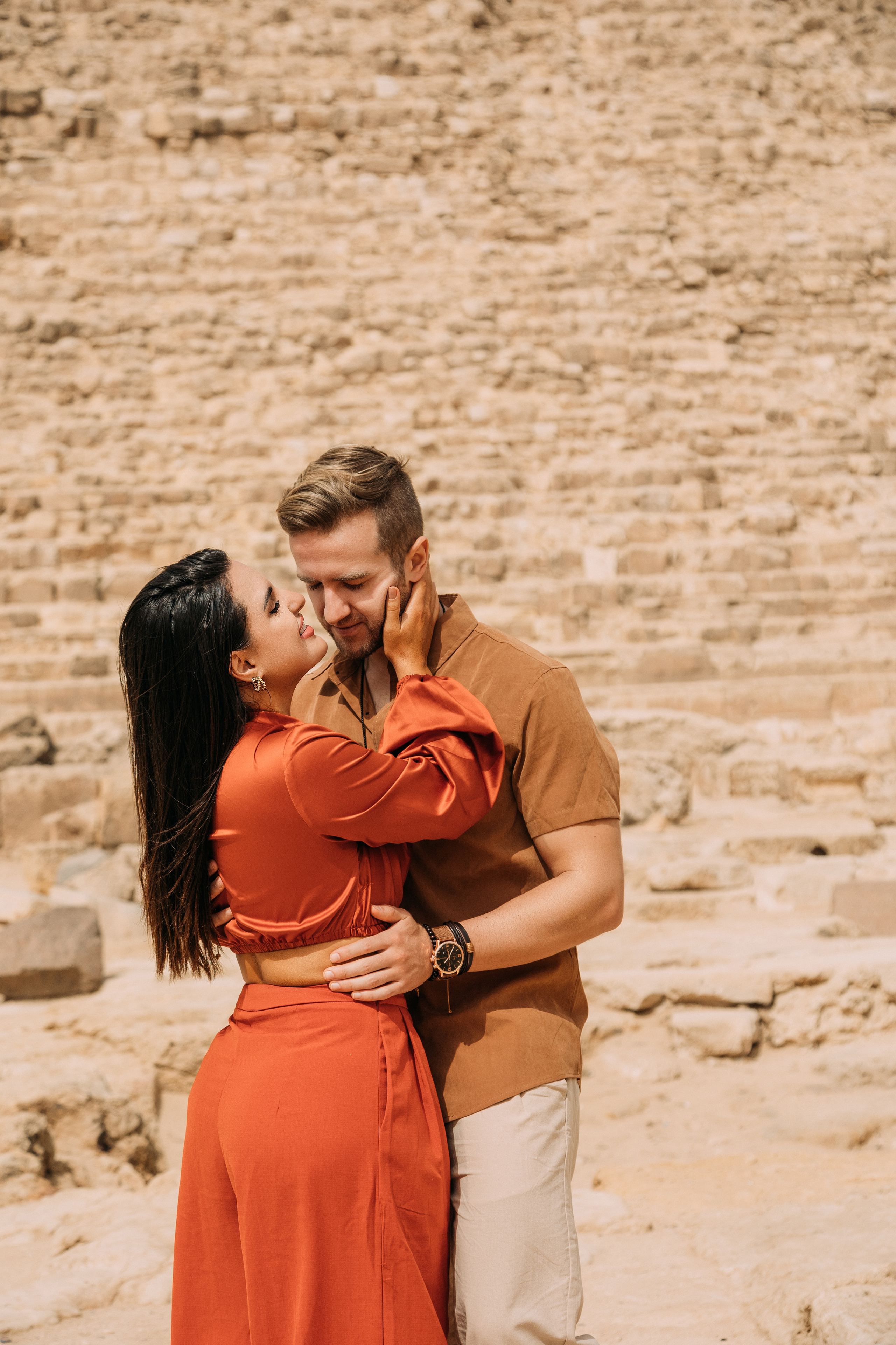 Фотосессия у Египетских пирамид. Фотограф в Каире Египет Анастасия Ильина