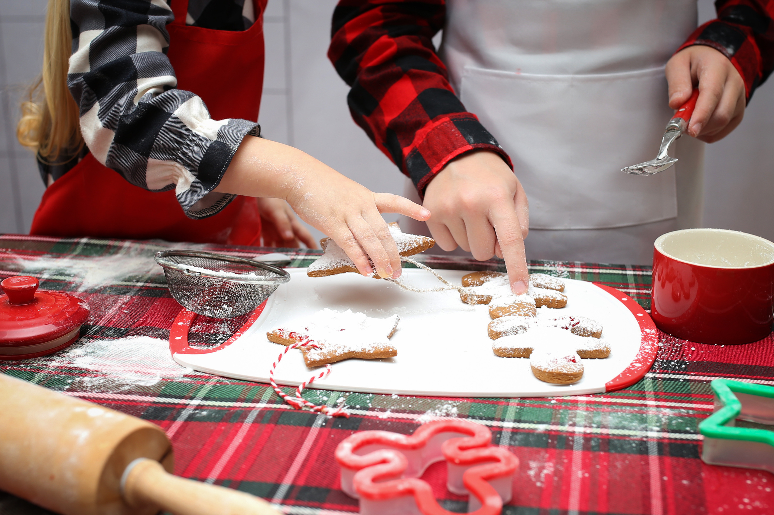 Christmas Baking Mini. YuAnna studio. Family & Kids Photographer in Seattle area, located in