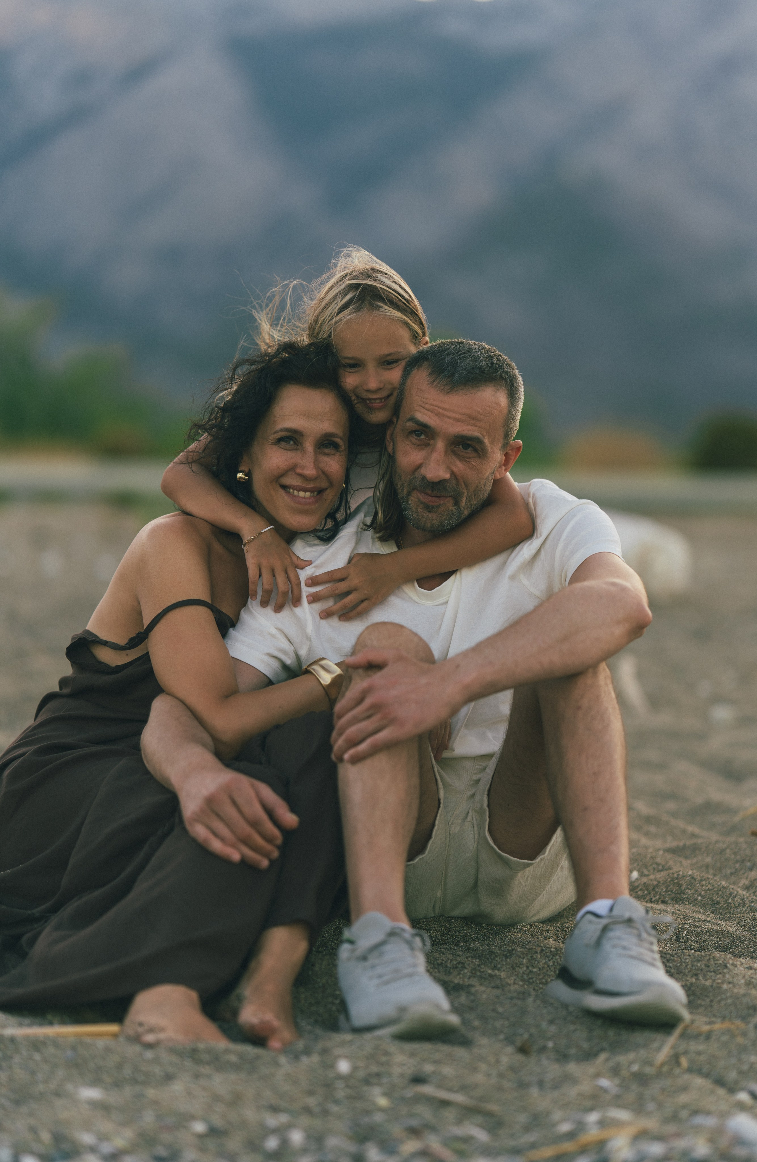 Оля, Слава и Лера. Family photographer in Oviedo — Yana Razina