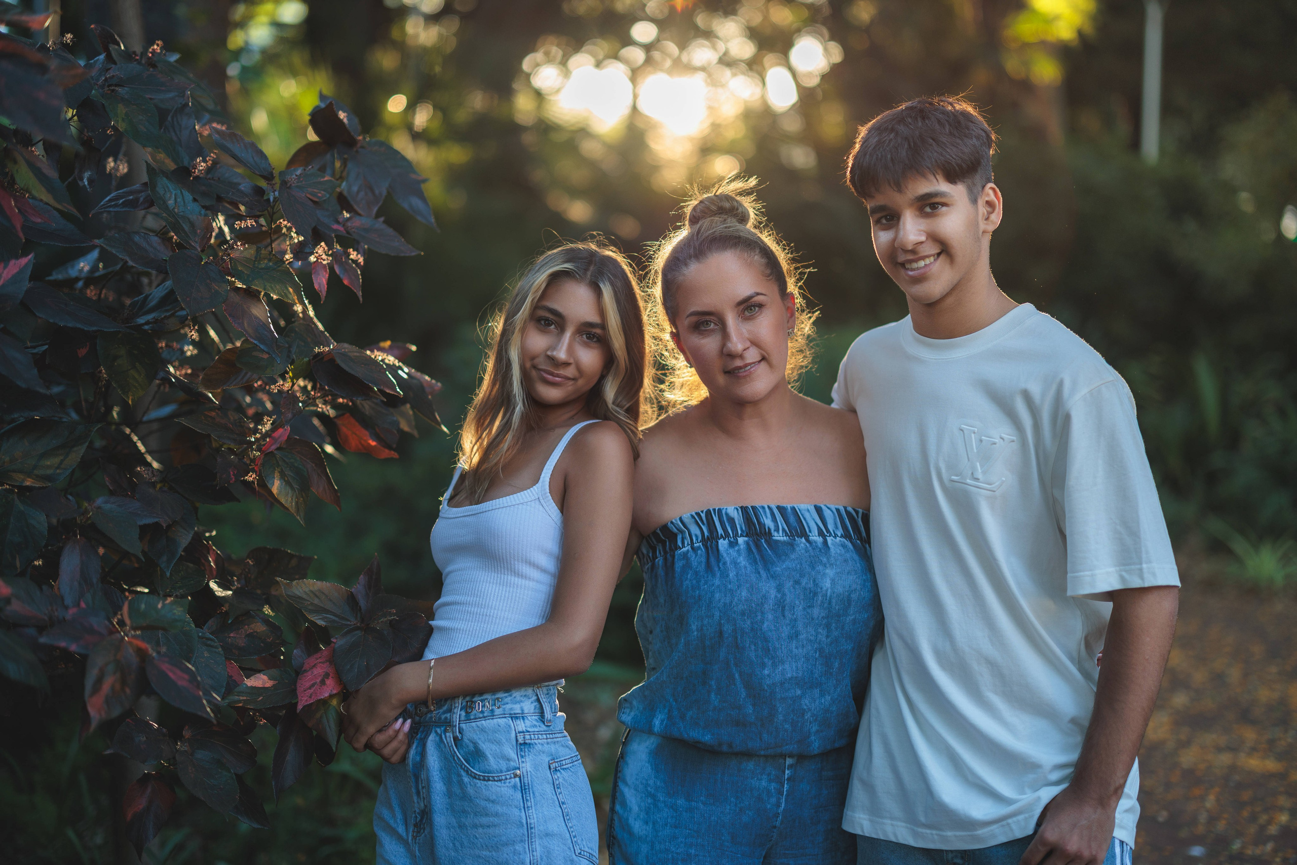Photos from different family photoshoots