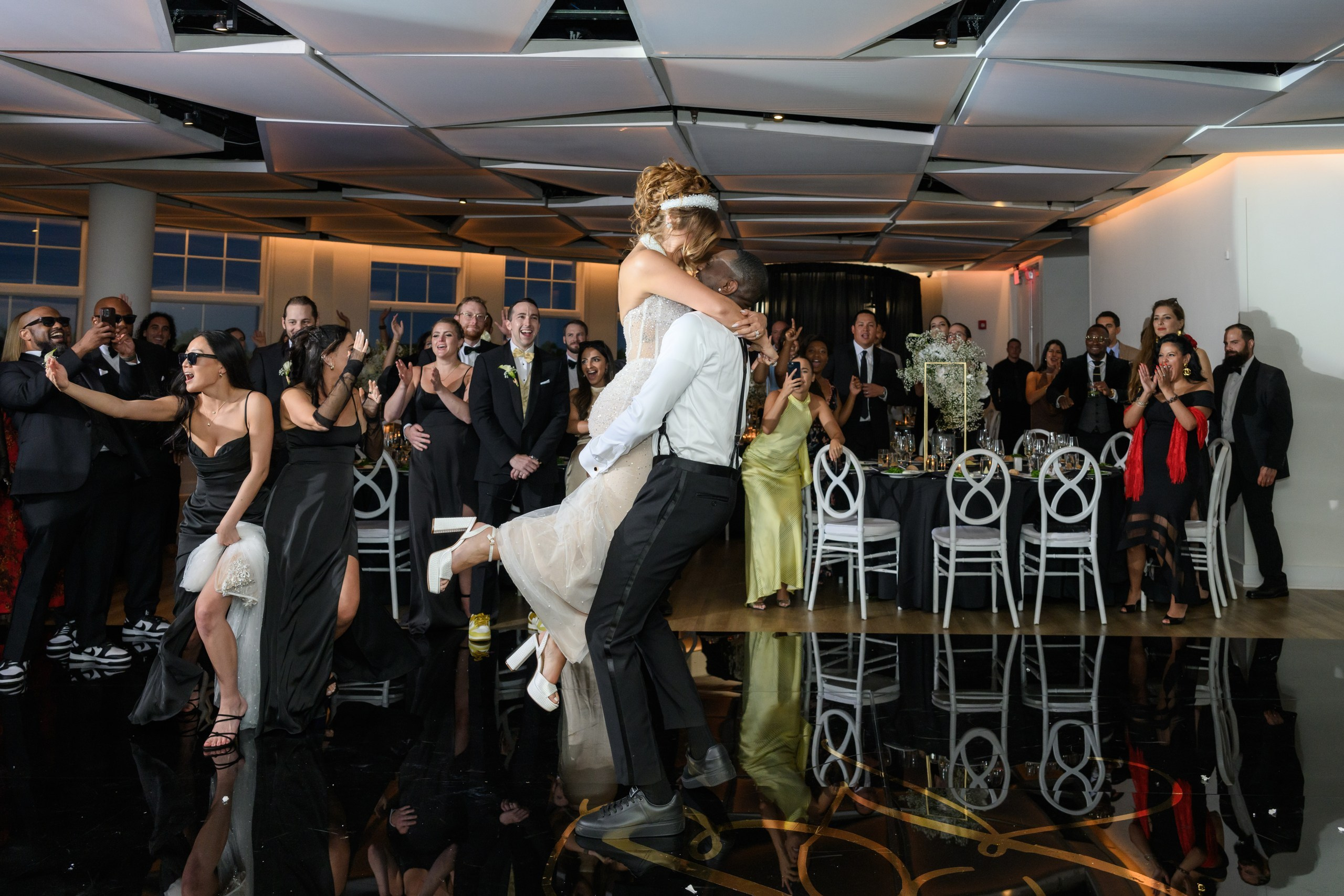 Briana & Kefim, Maritime Pars, Jersey City, NJ. Luxury Wedding Photography and Cinematography