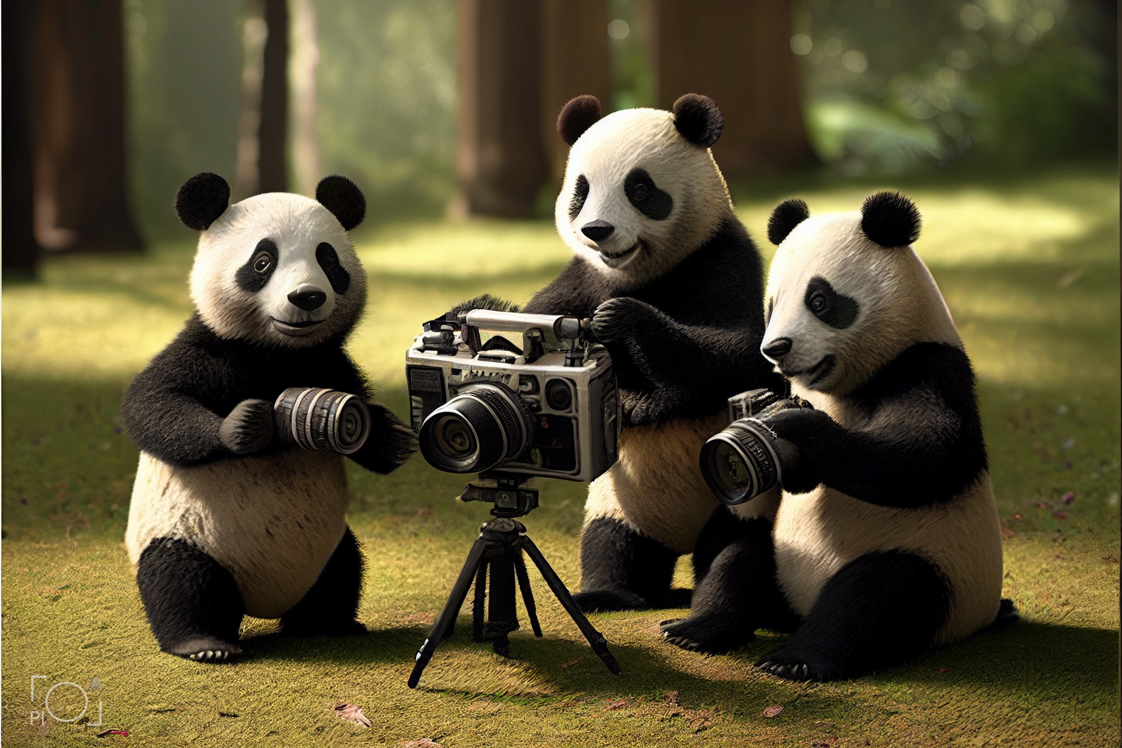 The history of pandas. Photographer in Shanghai — Lola Pidluskaya