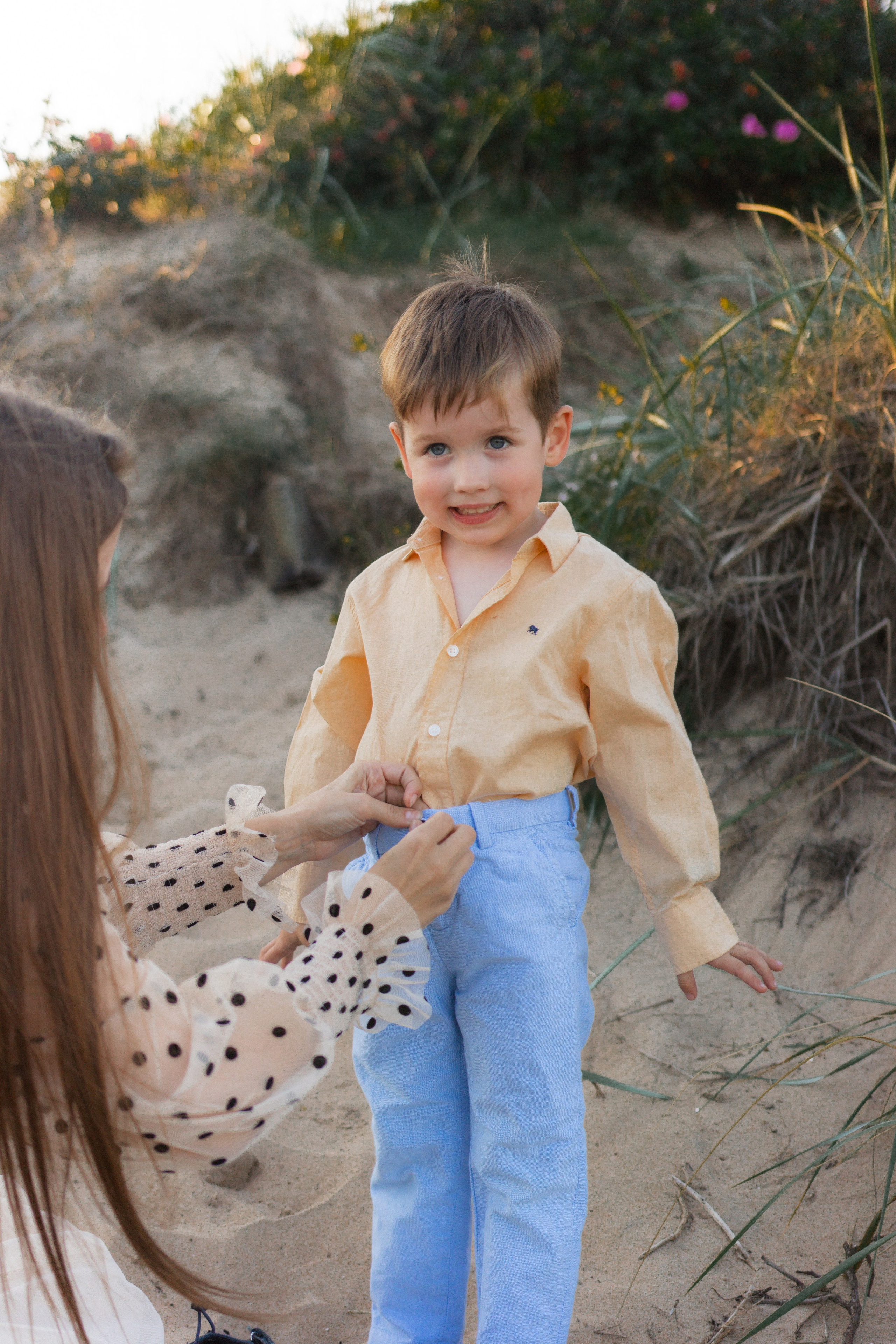 Warm evening in Falkenberg. Photographer in Gothenburg Aleksandra Stroganova