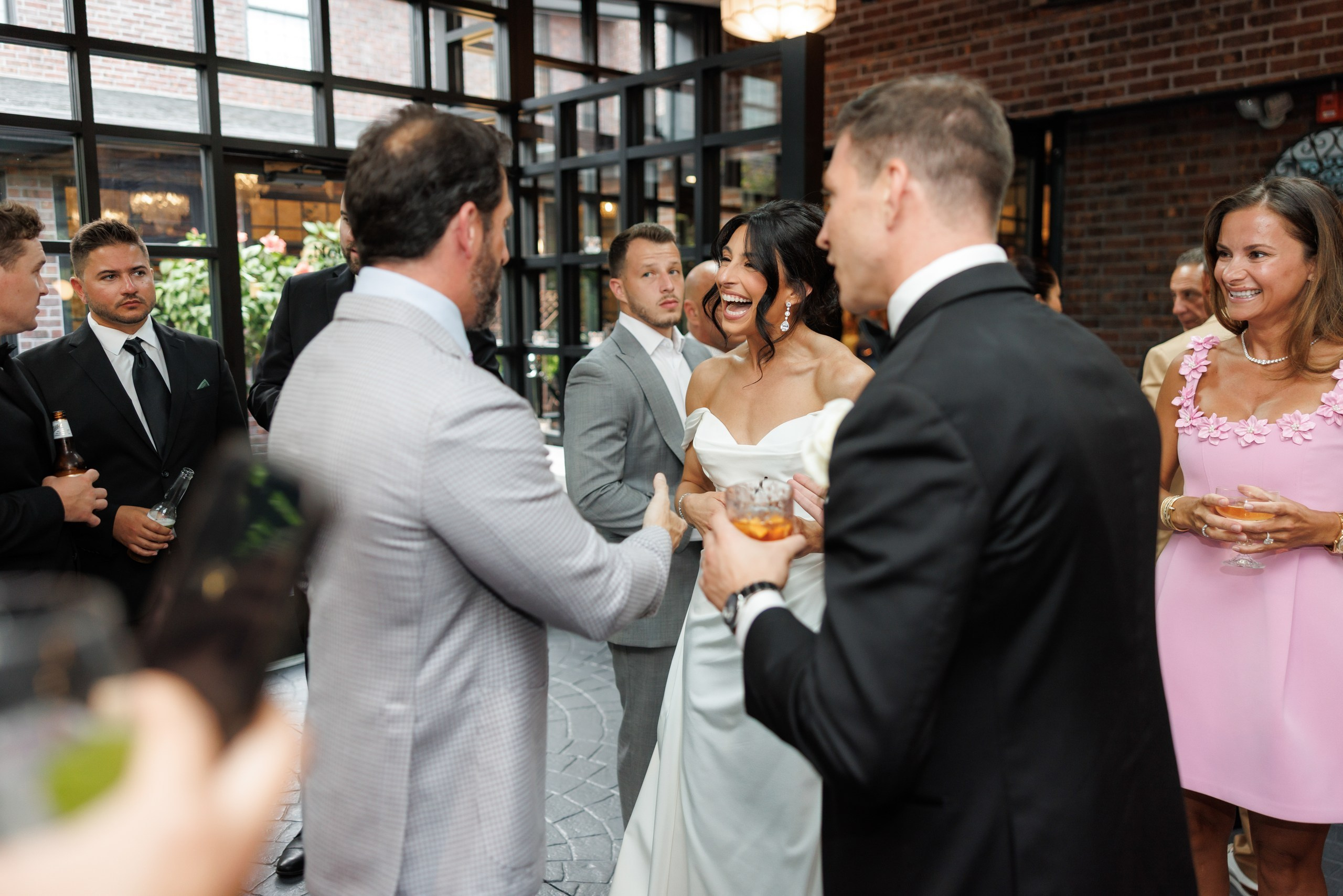 Erica and Nick, Shells Loft Red Hook, NY. Wedding Photo & Video