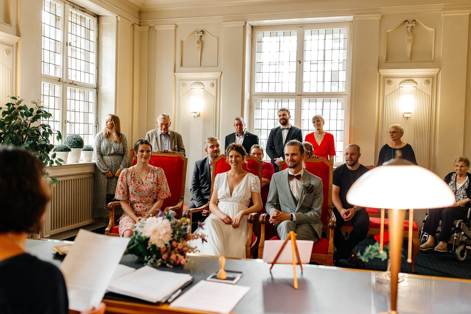 Magische Momente im Clärchens Ballhaus. Hochzeitsfotografie in Berlin Nataliia Schütze