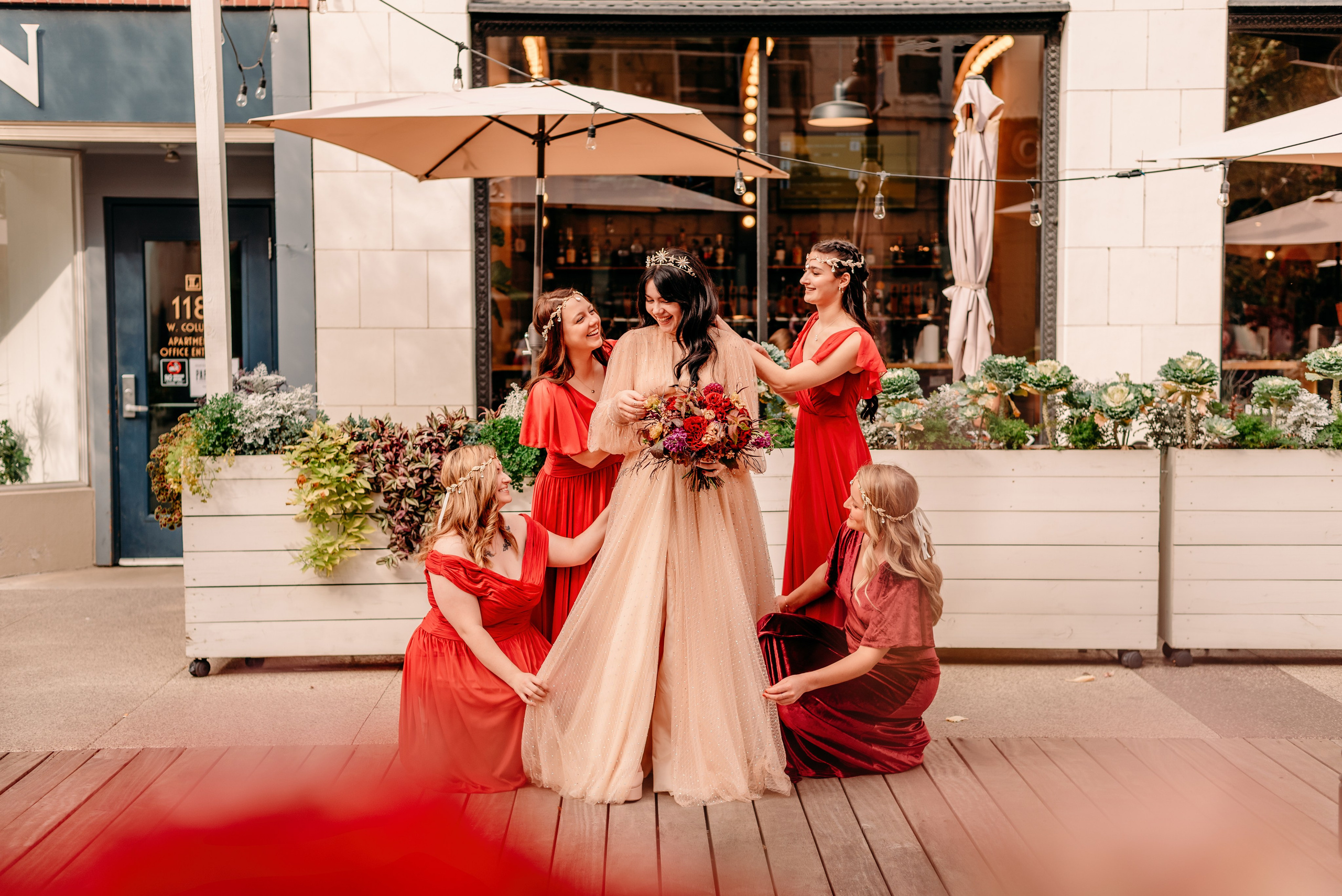 Bold & Dramatic Wedding at The Paper Mill on The Landing | Fort Wayne Wedding Photographer. Alexandria Danielle Photography | Fort Wayne & Indianapolis Wedding Photographer