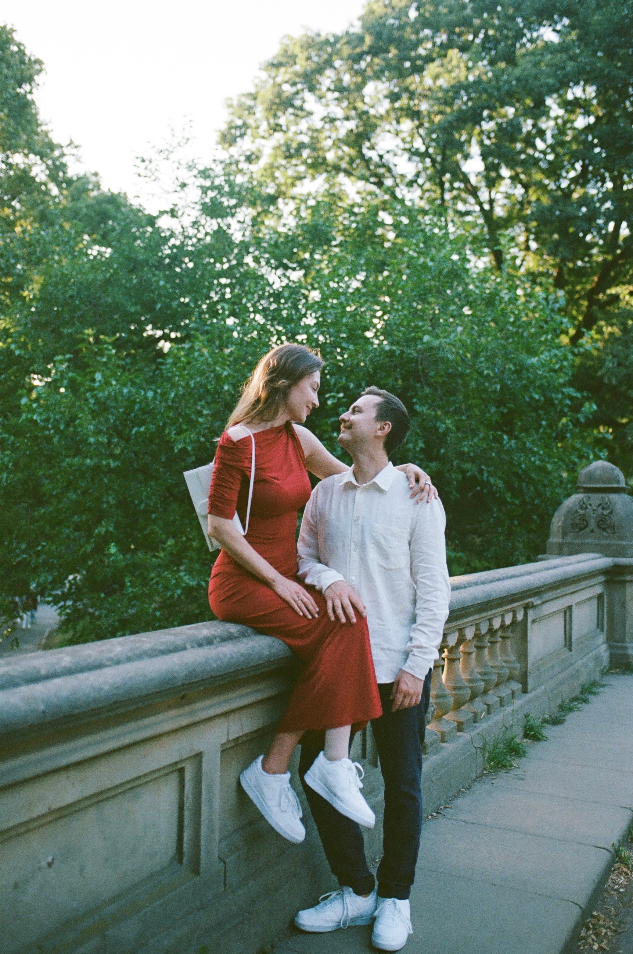 Film Central Park. Irina Goncharenko — NYC Photographer