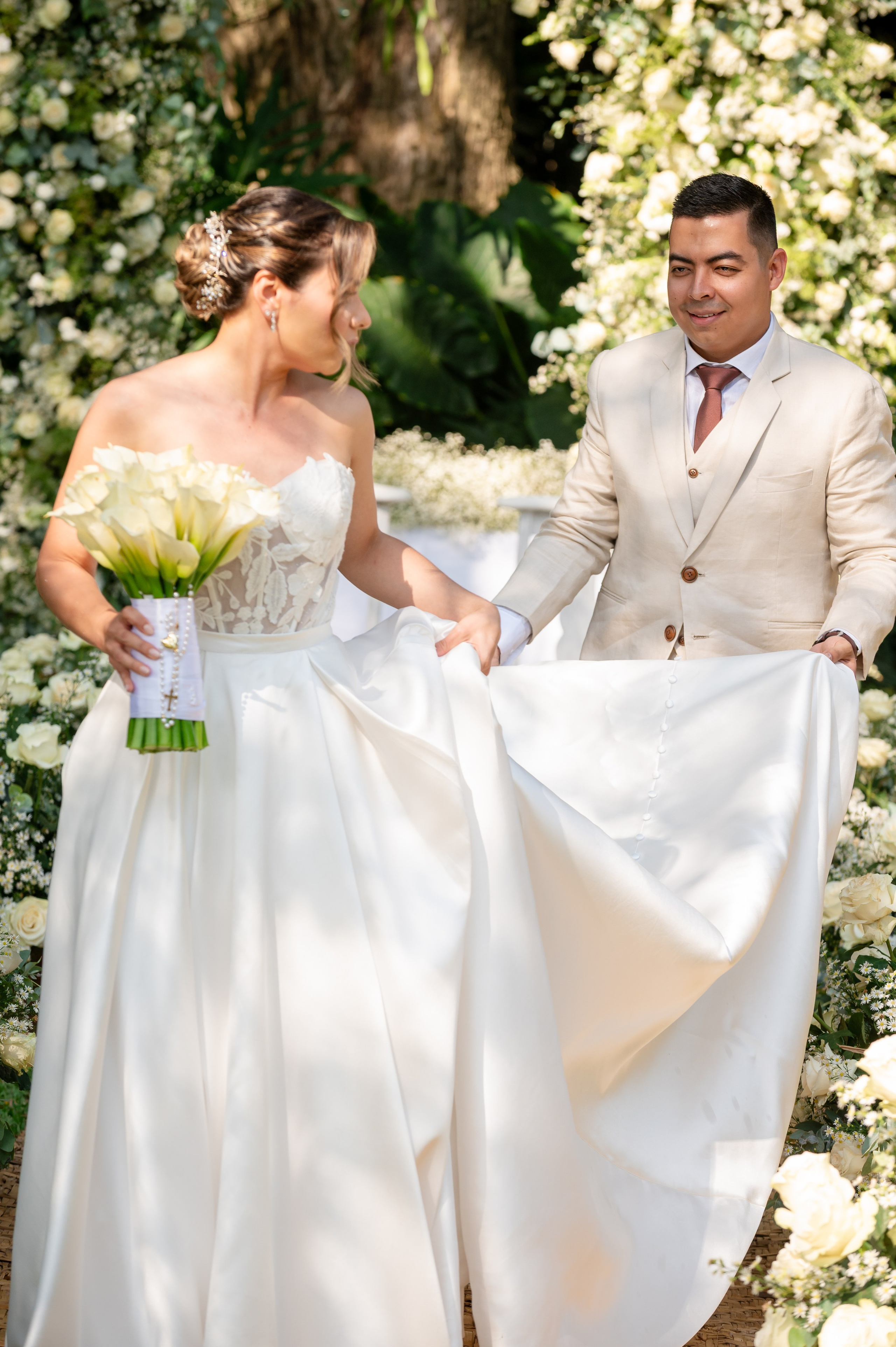 La Boda de Paola y Sebastián. Www.dresalgadophoto.com