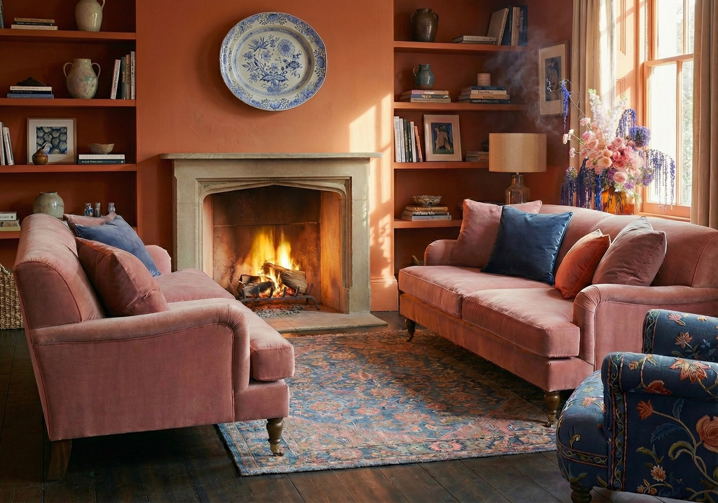 Vintage. Apartment for a couple. Valeria Riazantseva. Interior Designerin und Dekorateurin