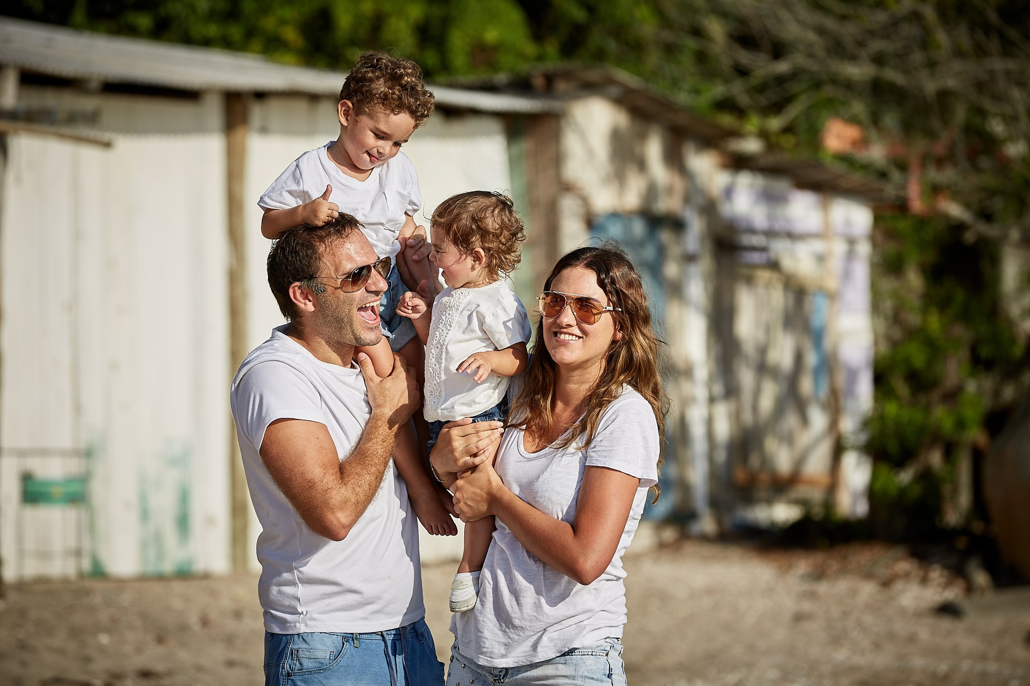 Ensaio Karina, Martin, Santiago e Ana Paula. Fotógrafo de casamentos em Florianópolis