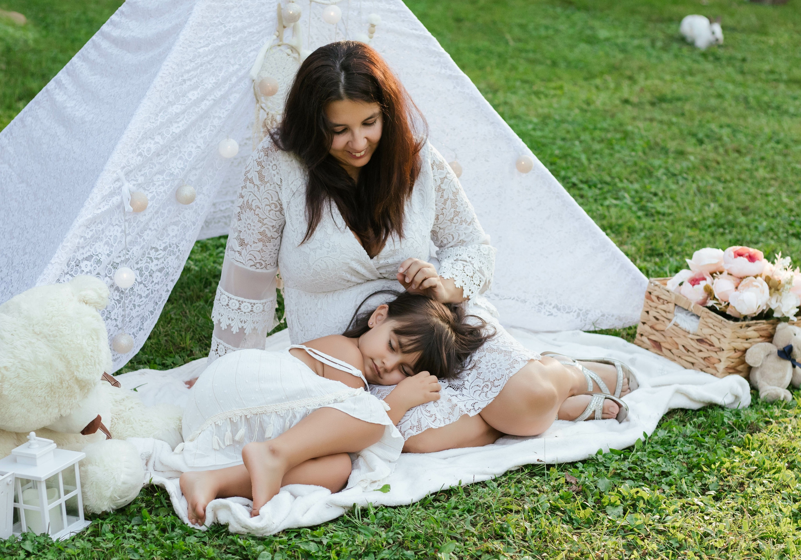 Jennifer e la sua bellissima famiglia. Luci e Capricci Photography