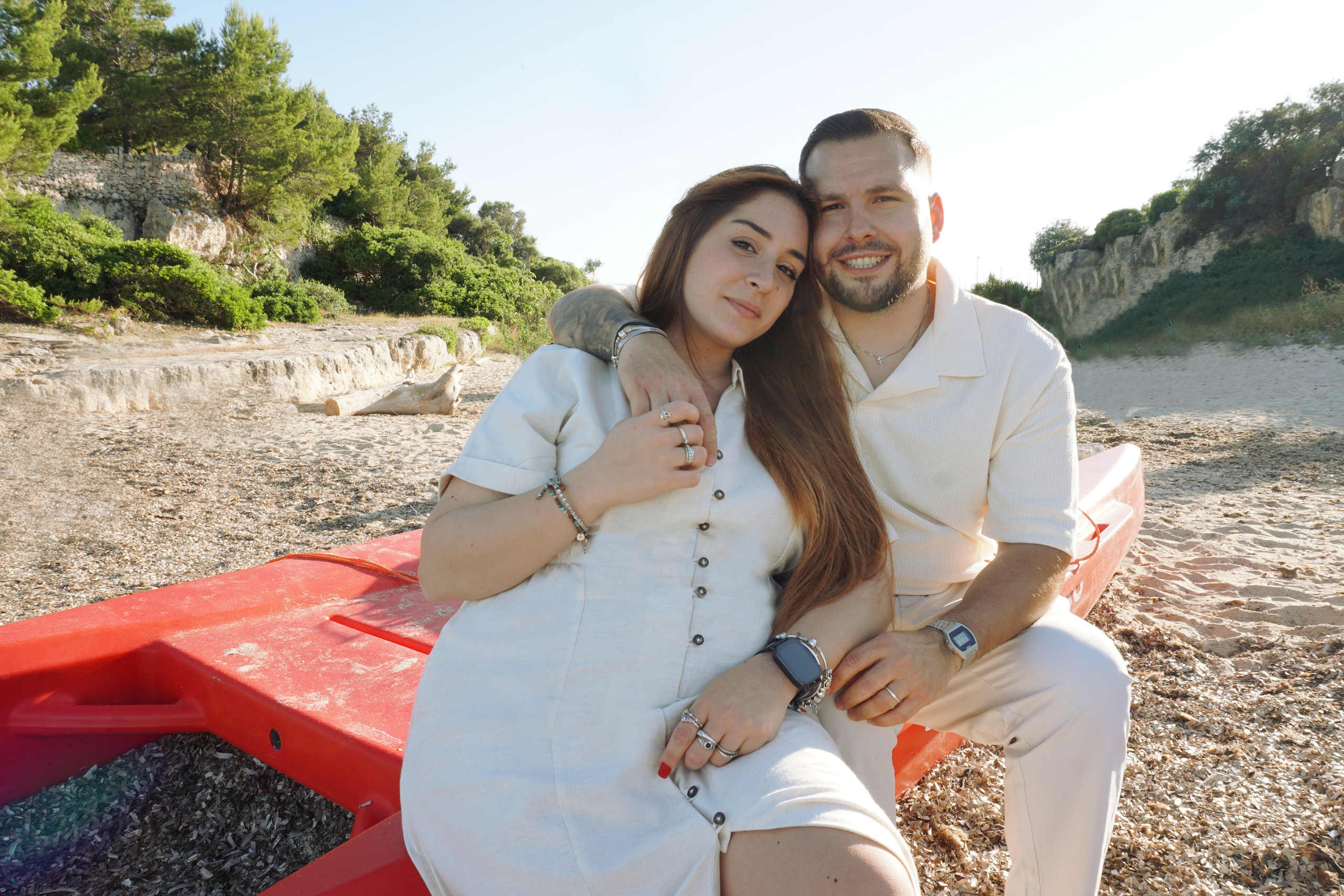 Mariateresa, Chloe e Enzo a Polignano a Mare. Fotografa e Videografa in Puglia Sokhova Albina