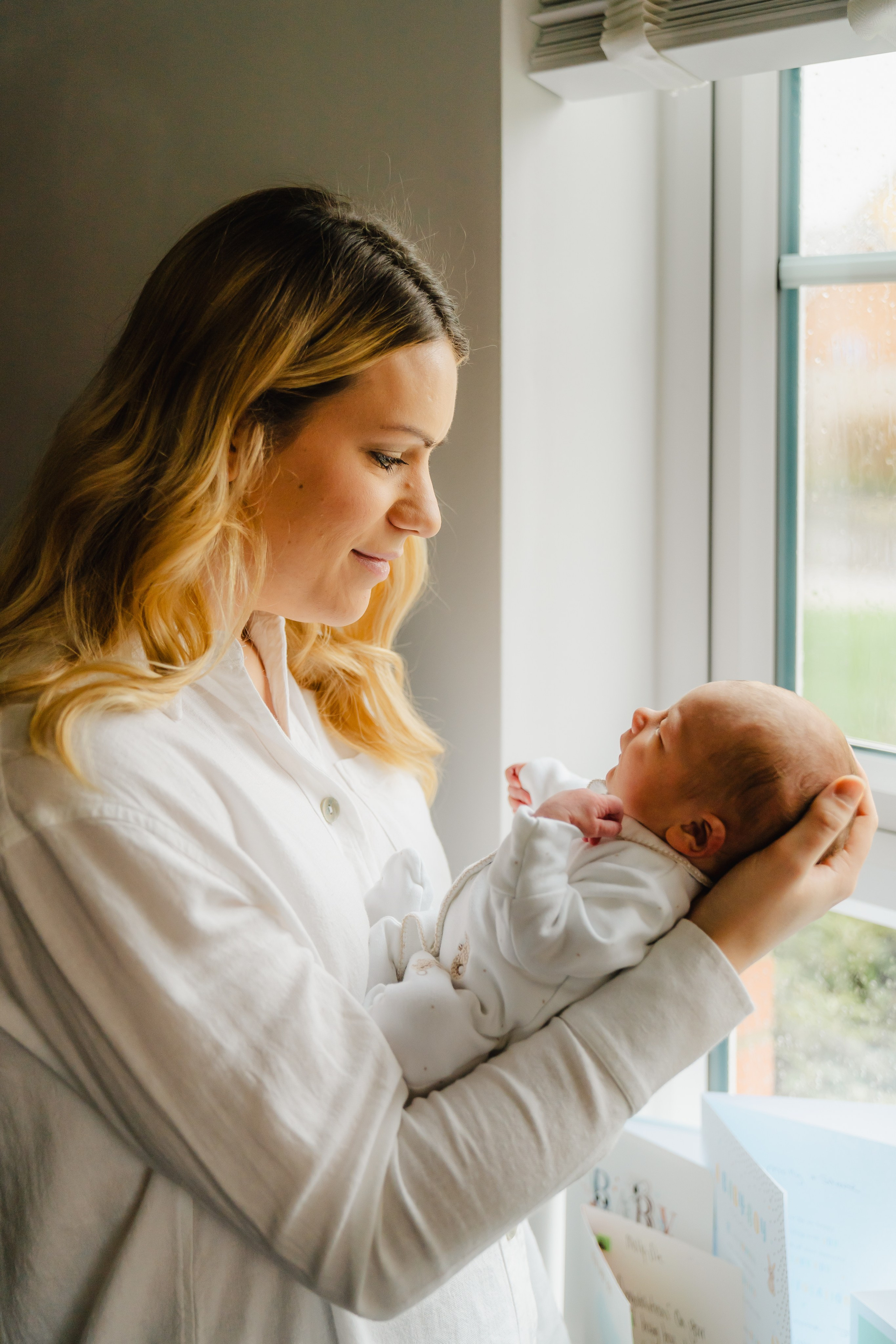 Newborn in-home photo session. Newcastle Upon Tyne Photographer Yana Balatskaya