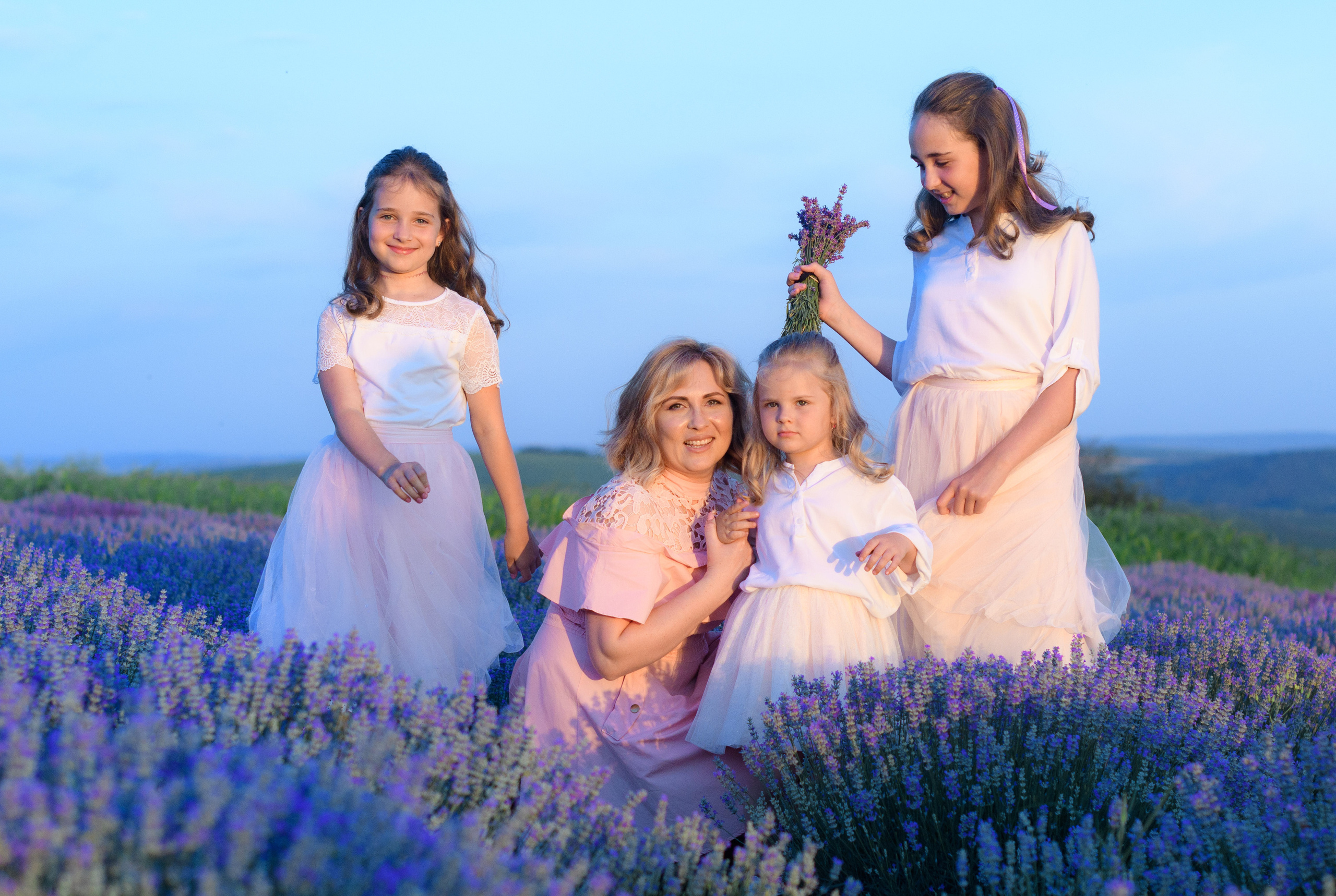 роцесс фотографирования ребенка