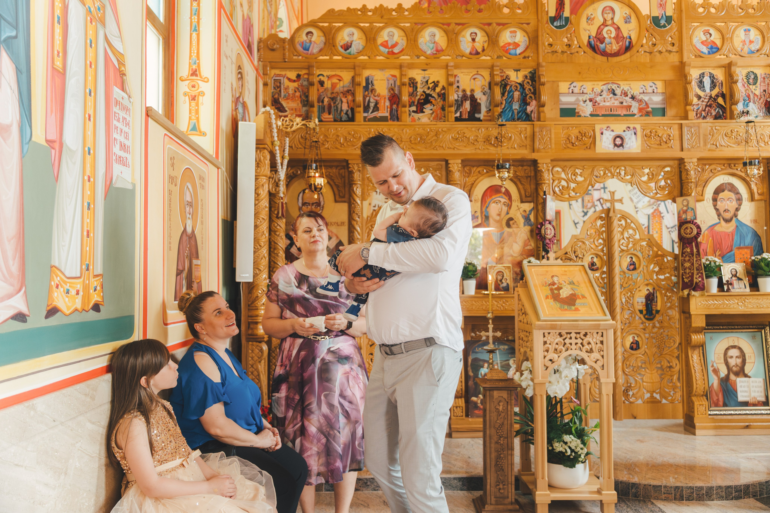 Théo Andrei`s Christening