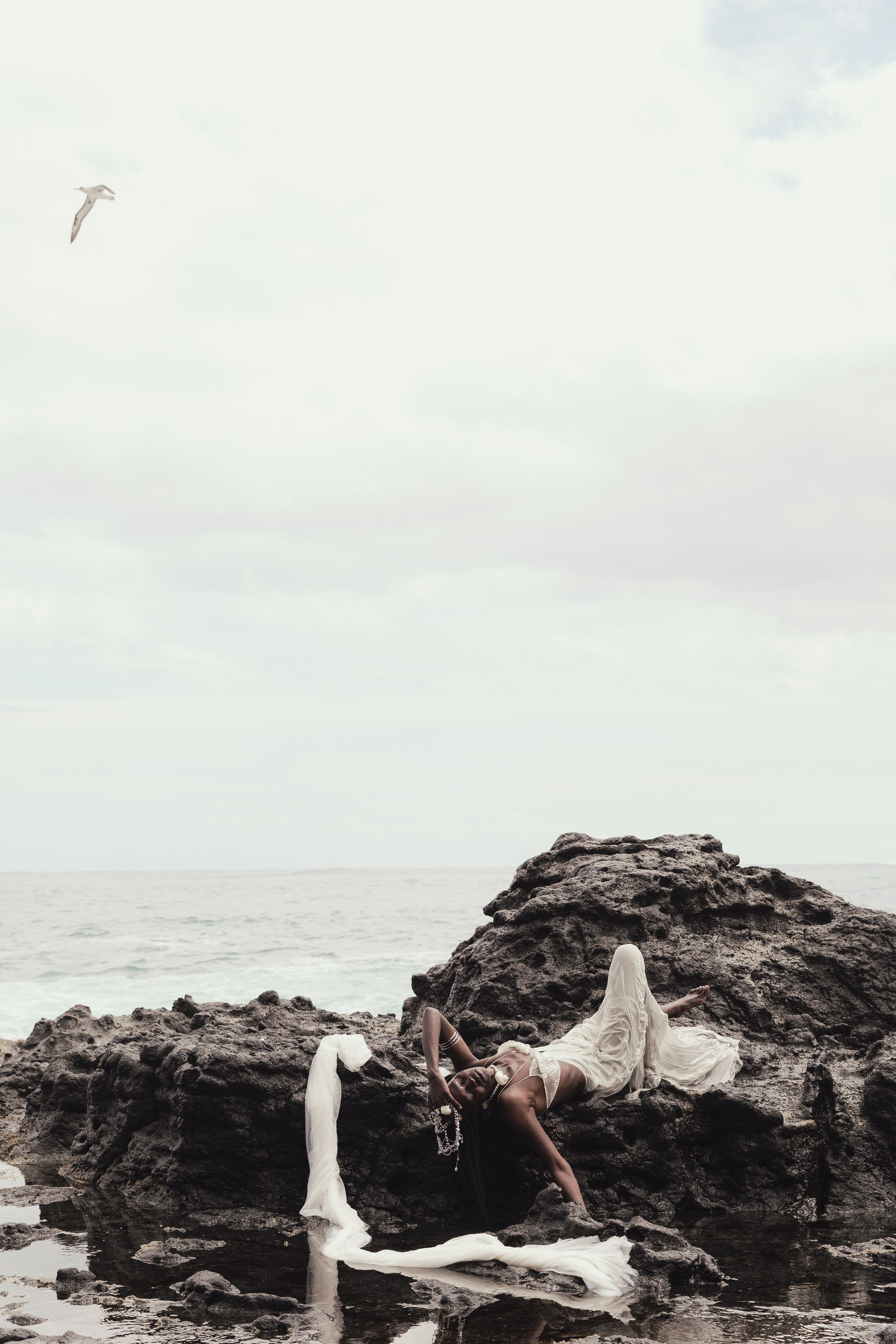 Ocean Inspired Editorial Bridal Session in Kauai