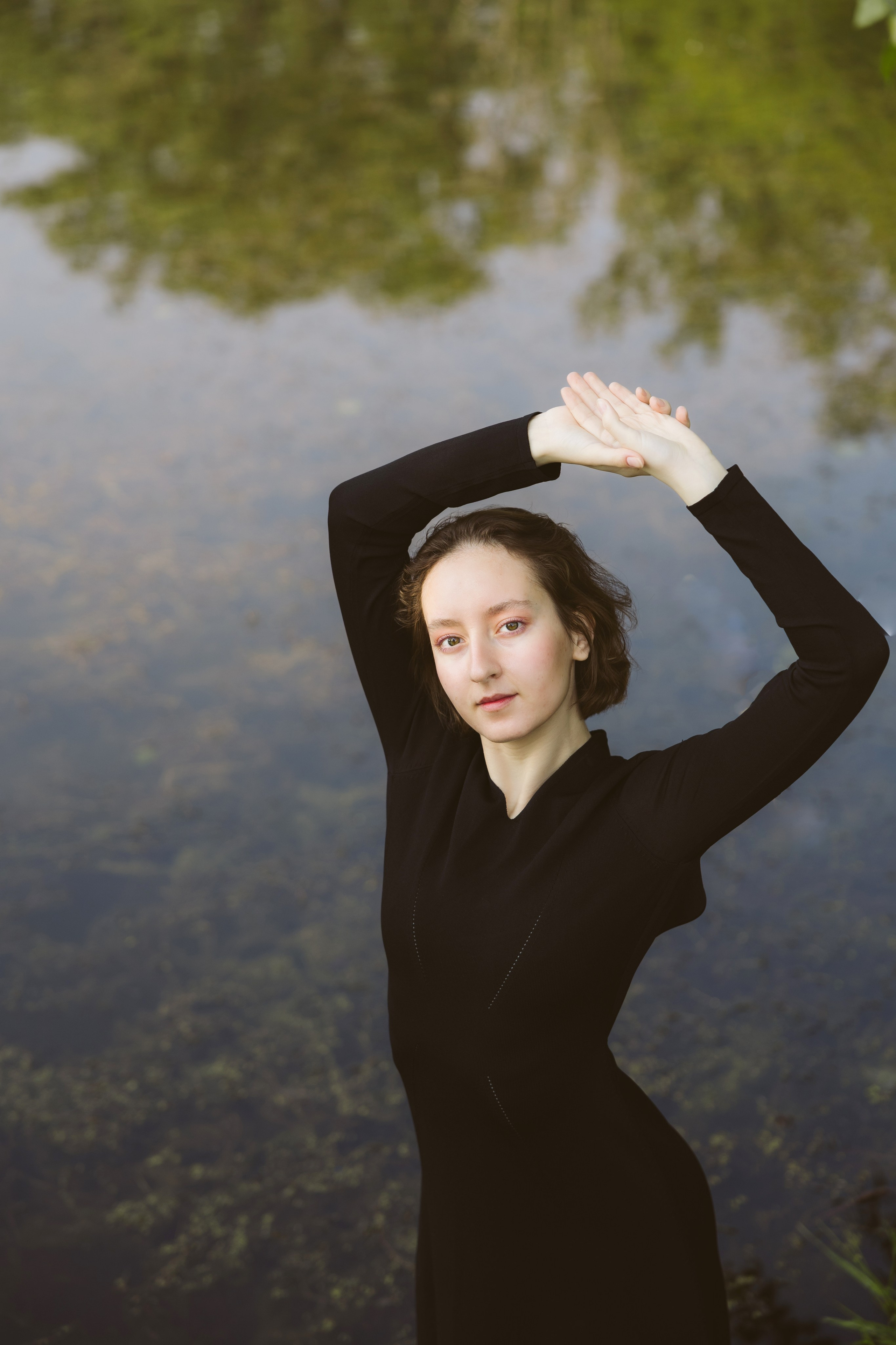 Morning lagoons for Anastasiya. Family Lifestyle Photography