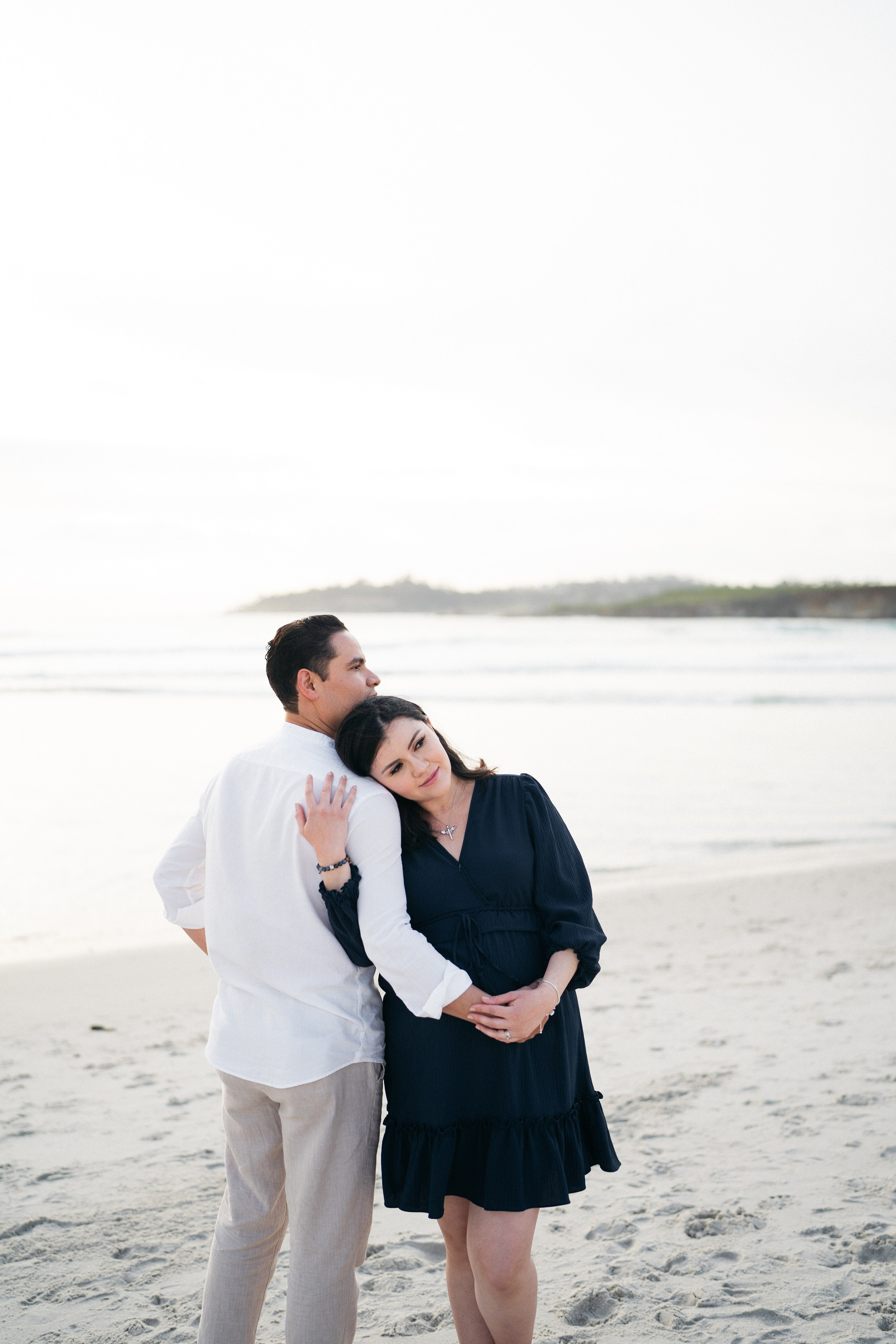 Luz Maternity Session at Carmel. Soulo Photography | San Francisco Bay Area Based Photographer