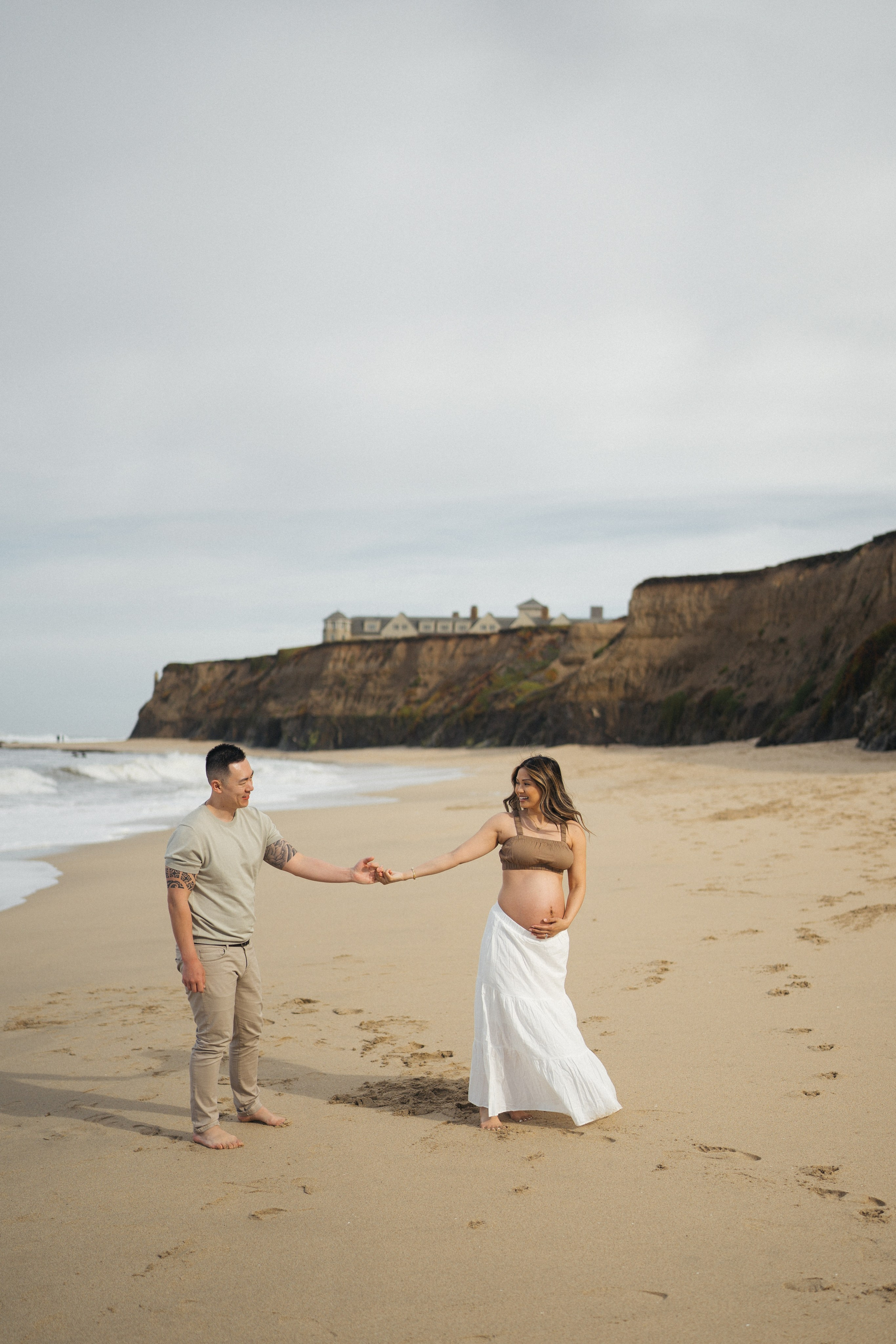 Lynh’s Maternity Session at Half Moon Bay. Soulo Photography | San Francisco Bay Area Based Photographer
