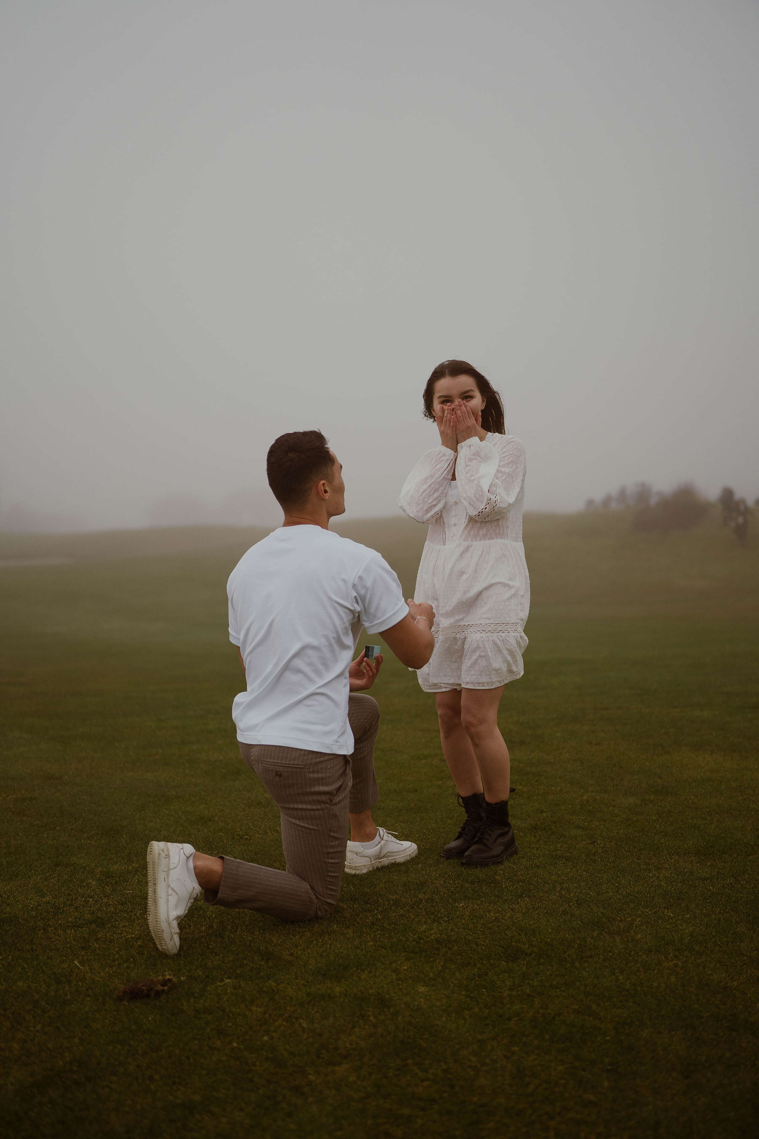 Surprise Proposal Session at Half Moon Bay. Soulo Photography | San Francisco Bay Area Based Photographer