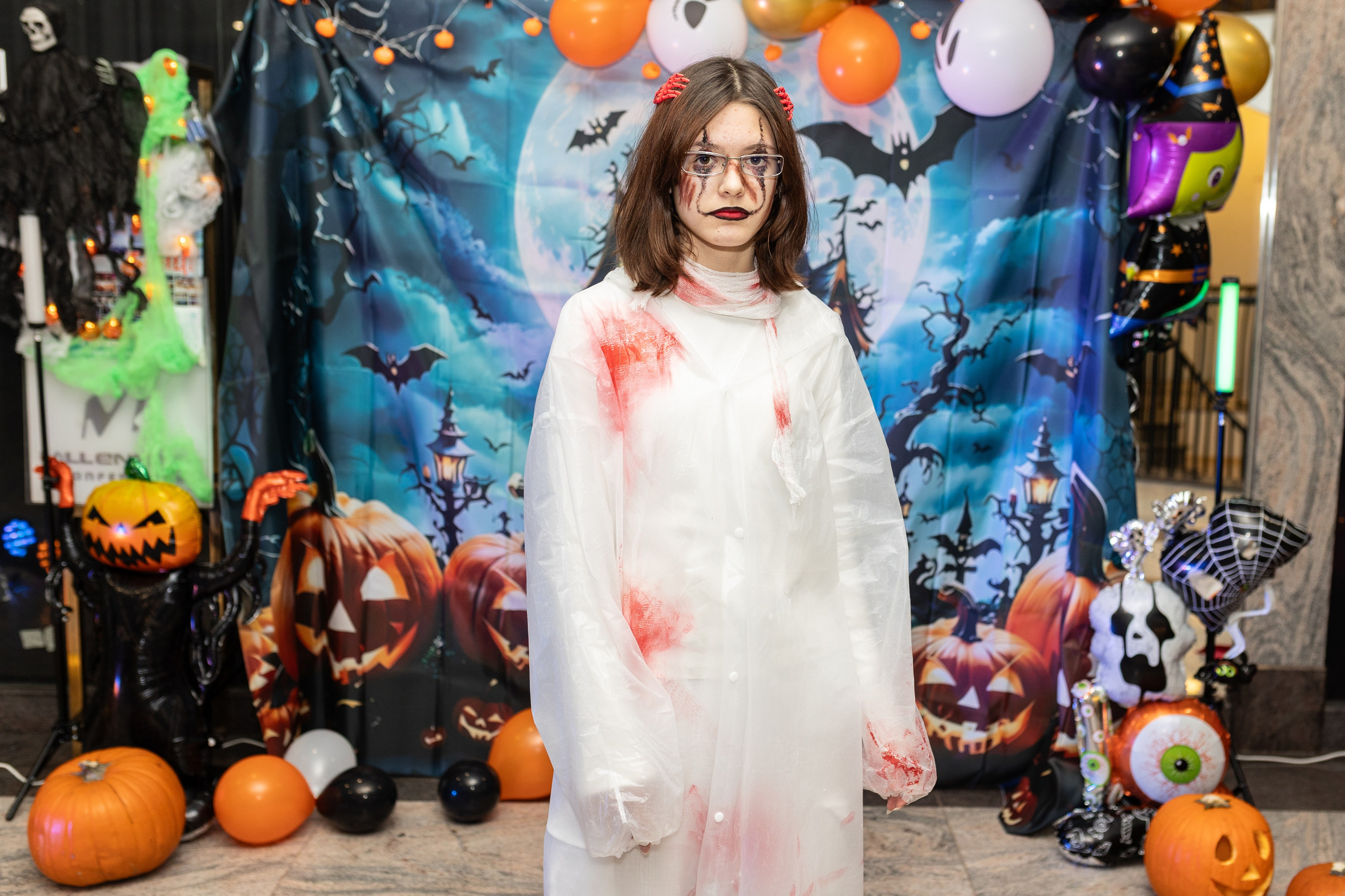 Leo dance studio Helloween 2025. Семейный и детский фотограф в Варшаве Мила Бобровская