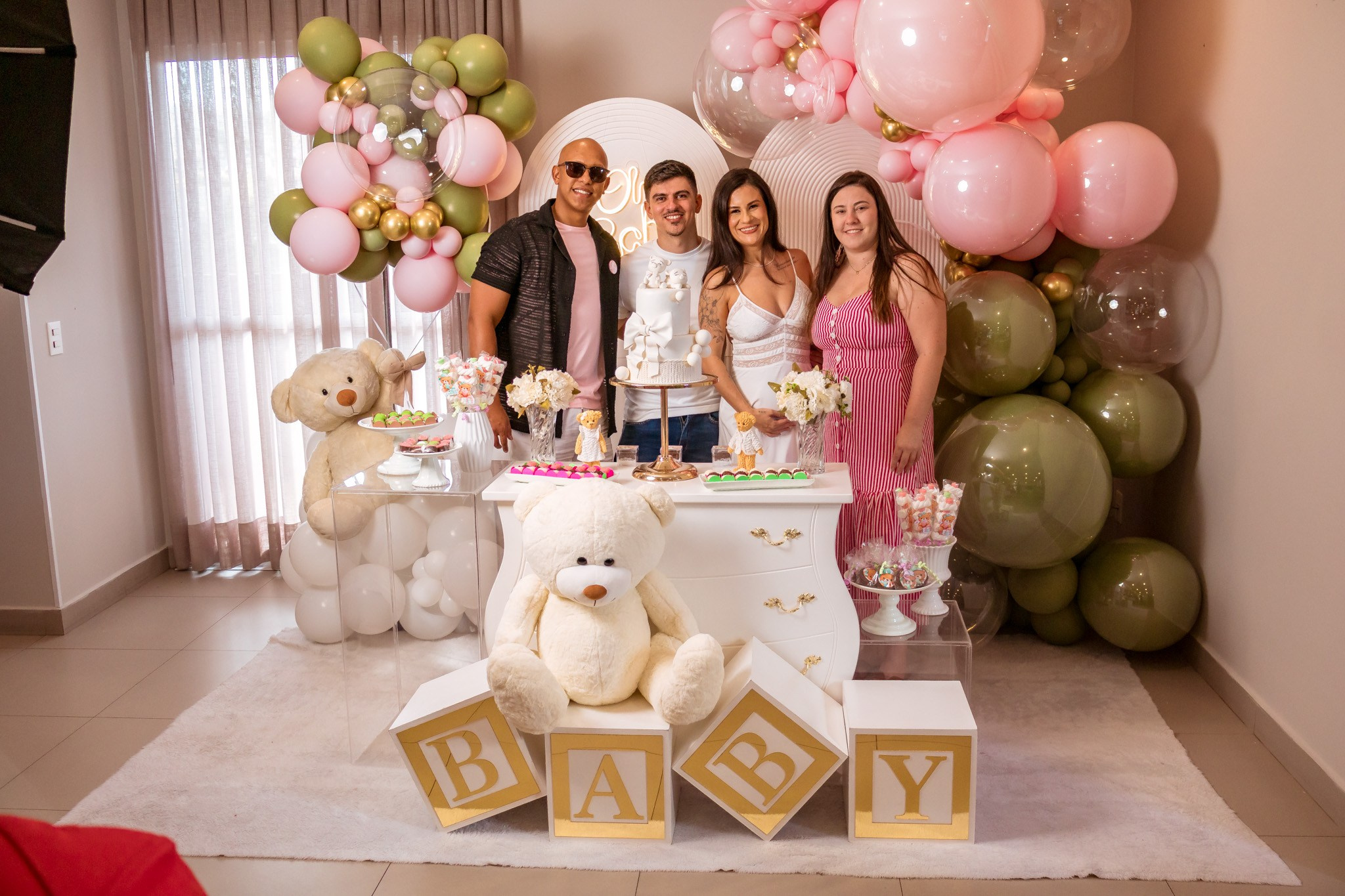CHÁ REVELAÇÃO. CASAMENTO AR LIVRE