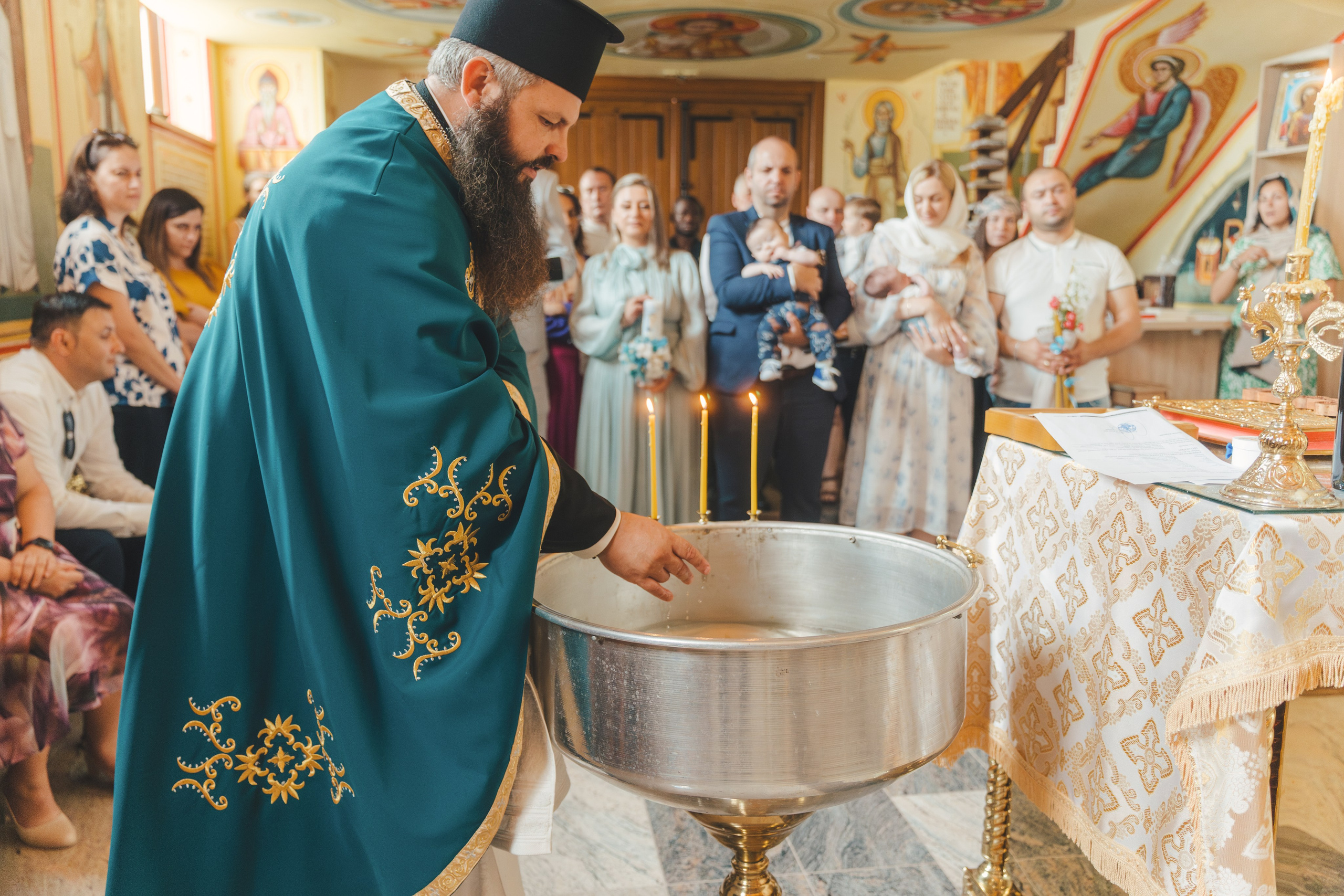 Théo Andrei`s Christening