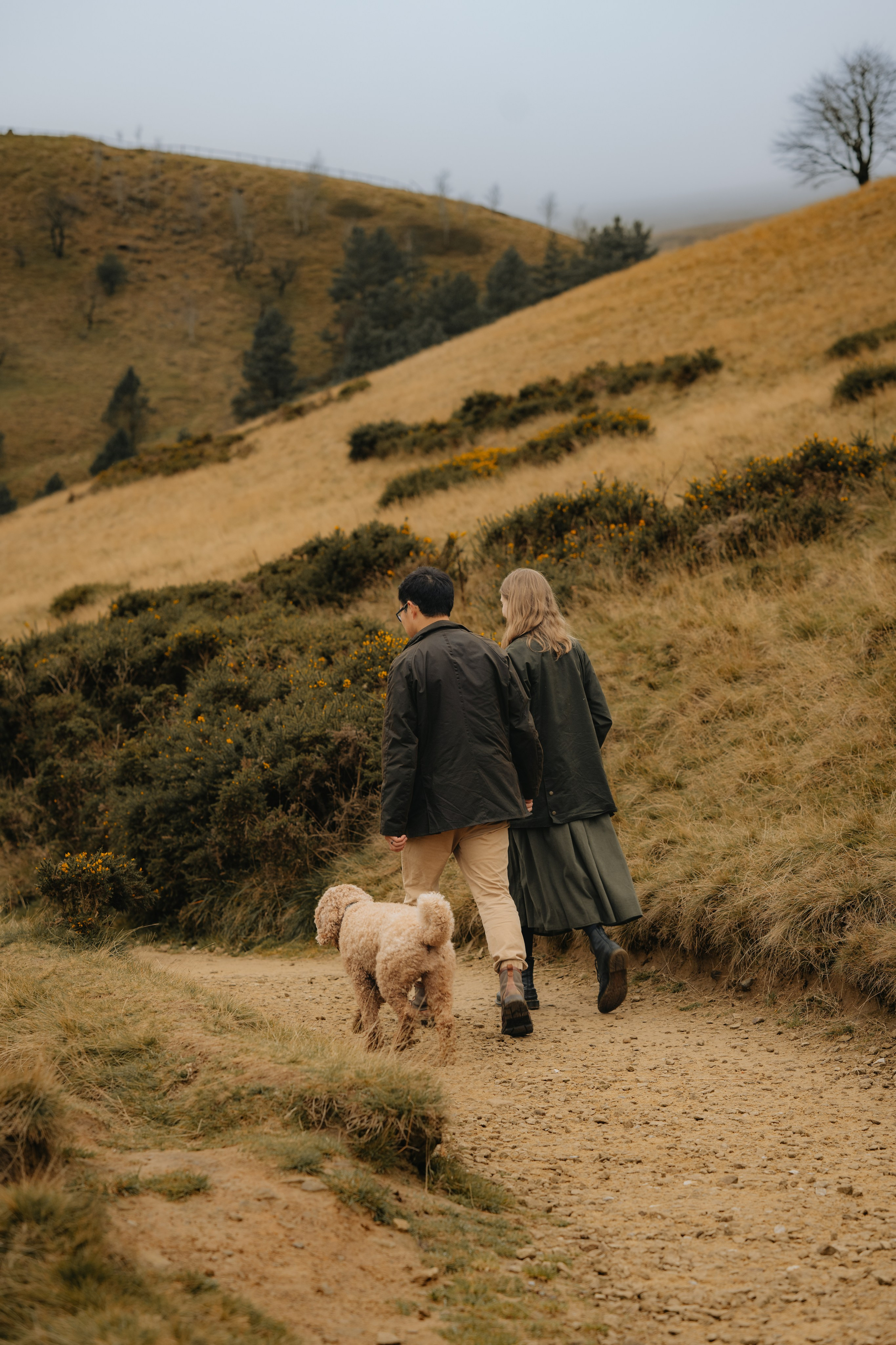 L & C in Peak District. Tania Gandrabur, photographer in West Midlands, England