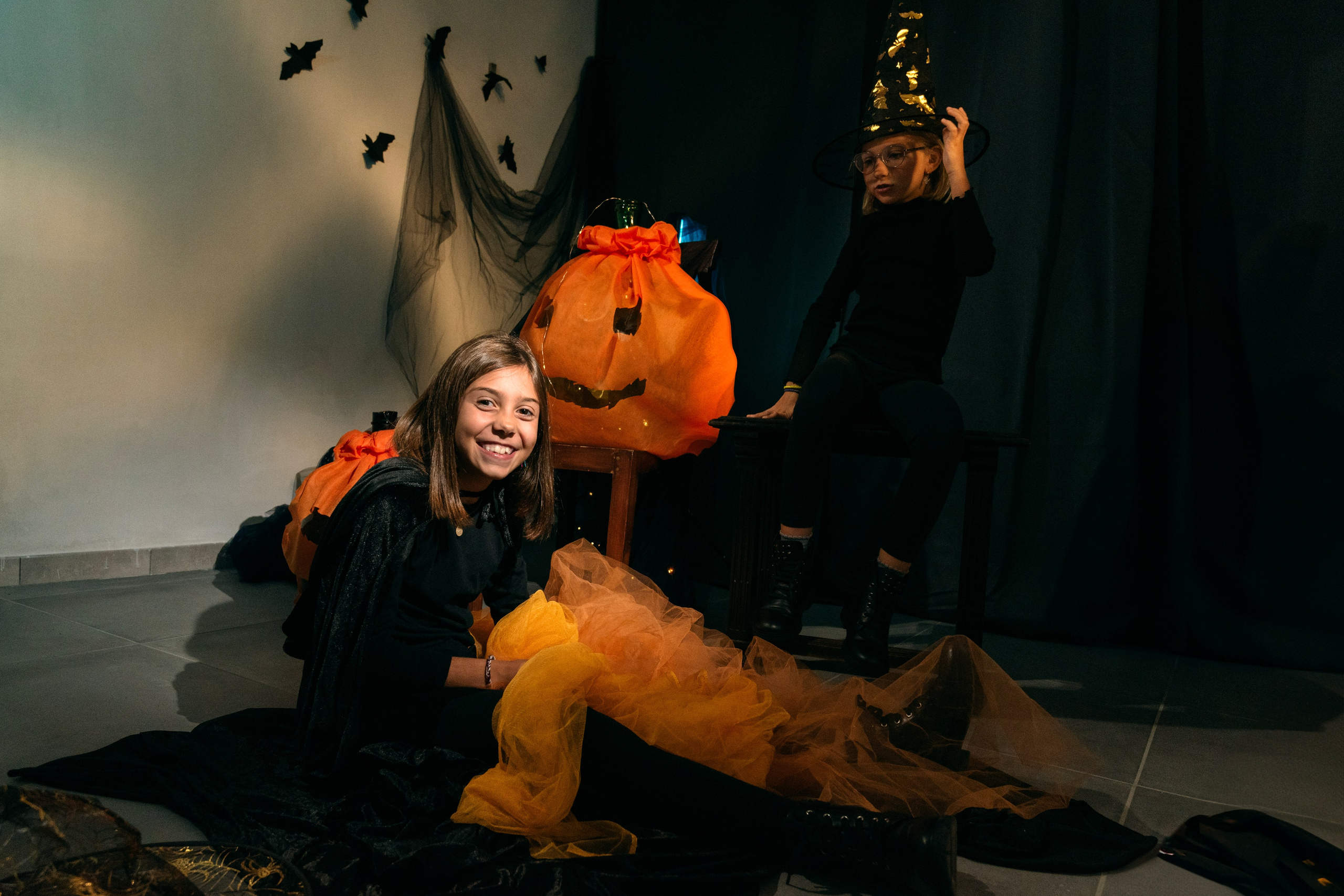 Servizio fotografico Halloween in studio bambini