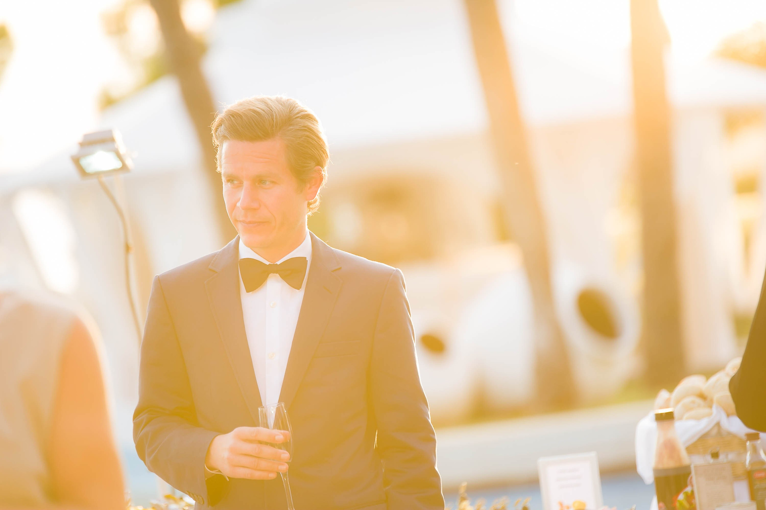 Cocktail time at event at Hilton Galatzo in Mallorca