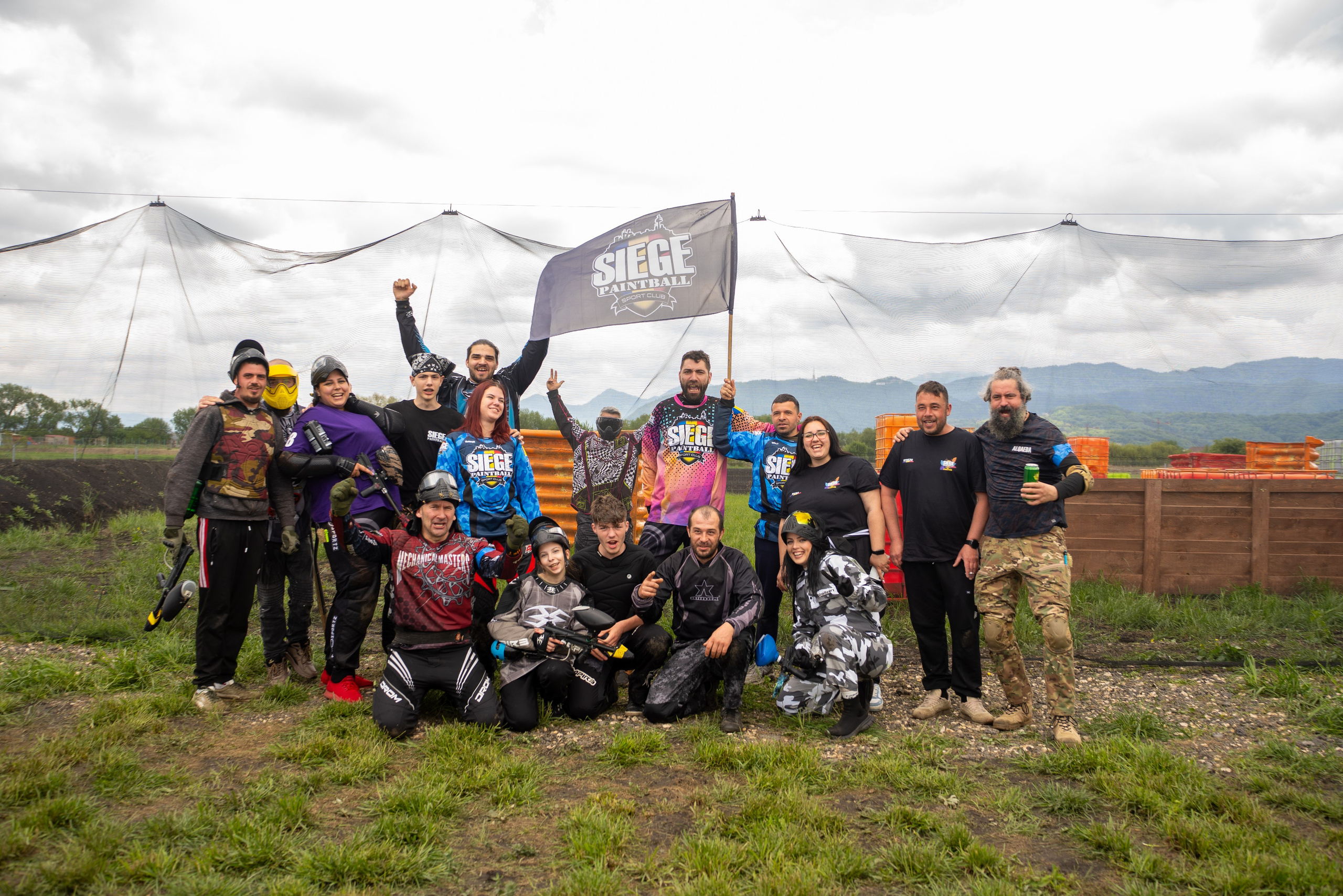 Deschidere Arena Paintball Brasov. Adelinne