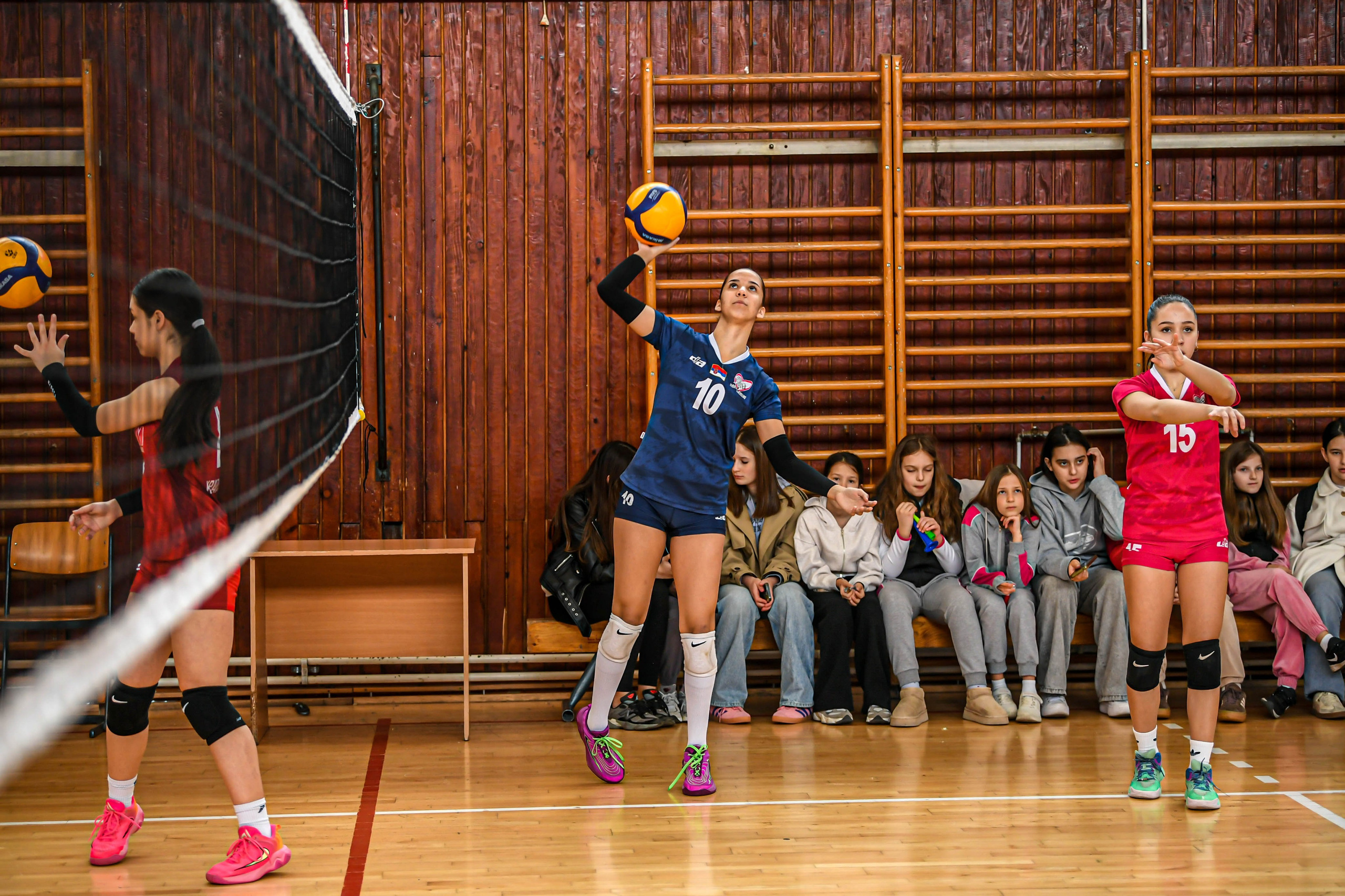 Odbojka 22.03.  Radnicki KG — BlockVolley JAG. Foto Simic Jagodina