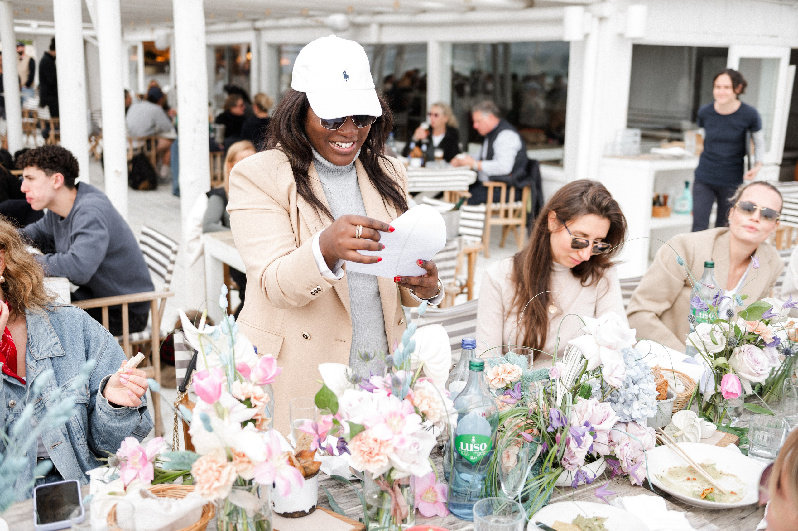 Evento na praia. Sua fotógrafa em Lisboa — Anna Belova