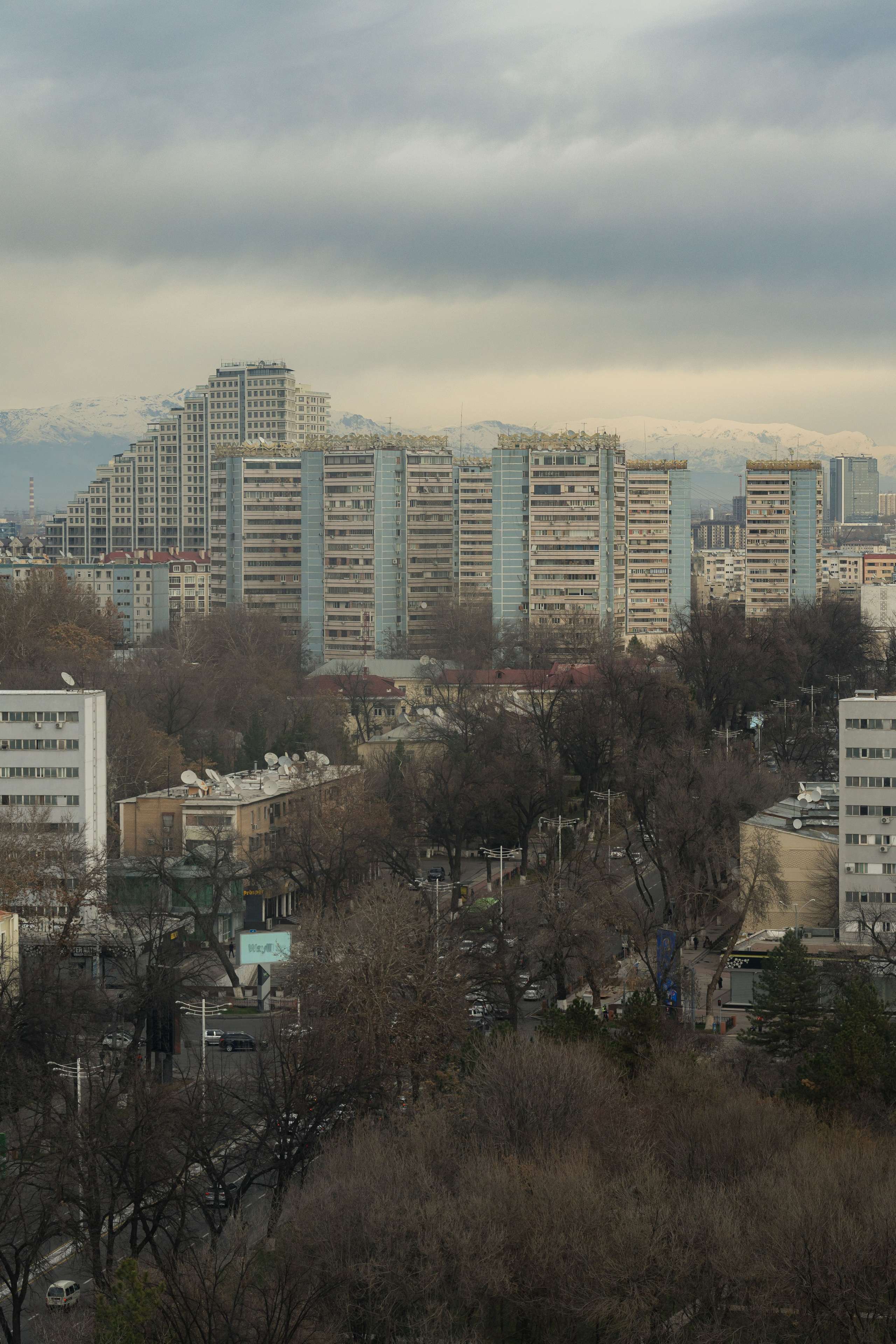 Смог в Ташкенте или Взгляд на город с высоты птичьего полета. Георгий Намазов | Фотограф в Ташкенте