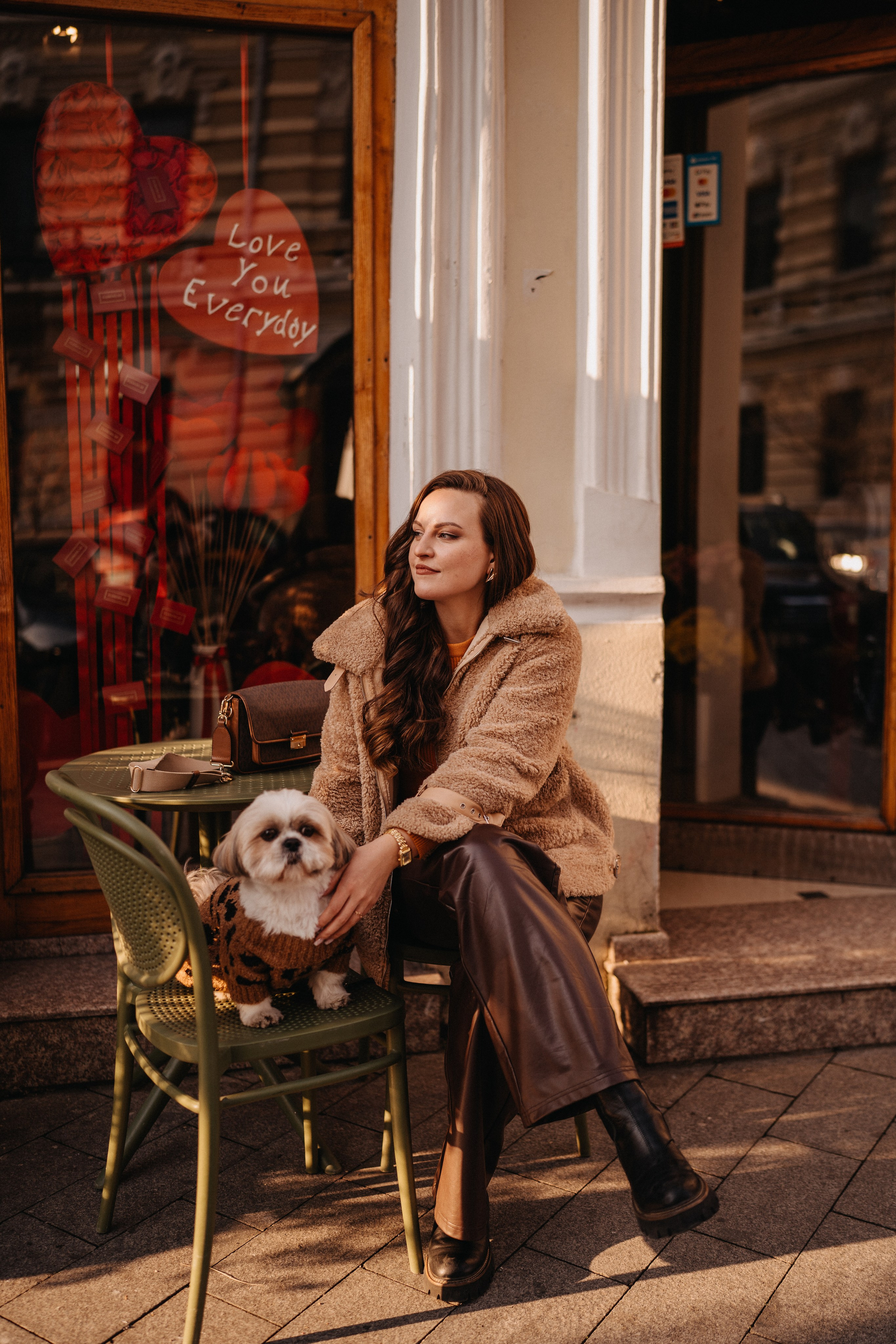 Фотосессия с собакой в Батуми. Портретный и свадебный фотограф в Батуми Валерия Азаренко