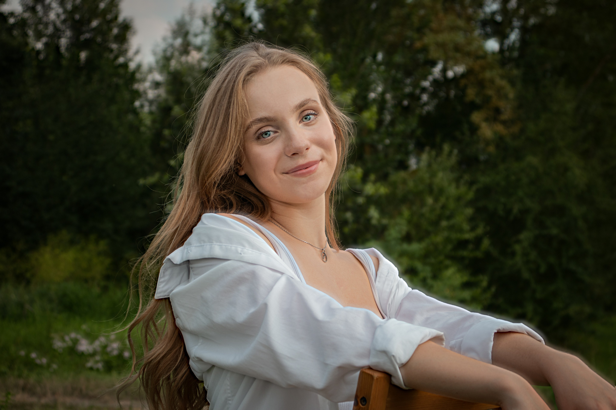 Поле | Настя. Фотограф Лейпциг