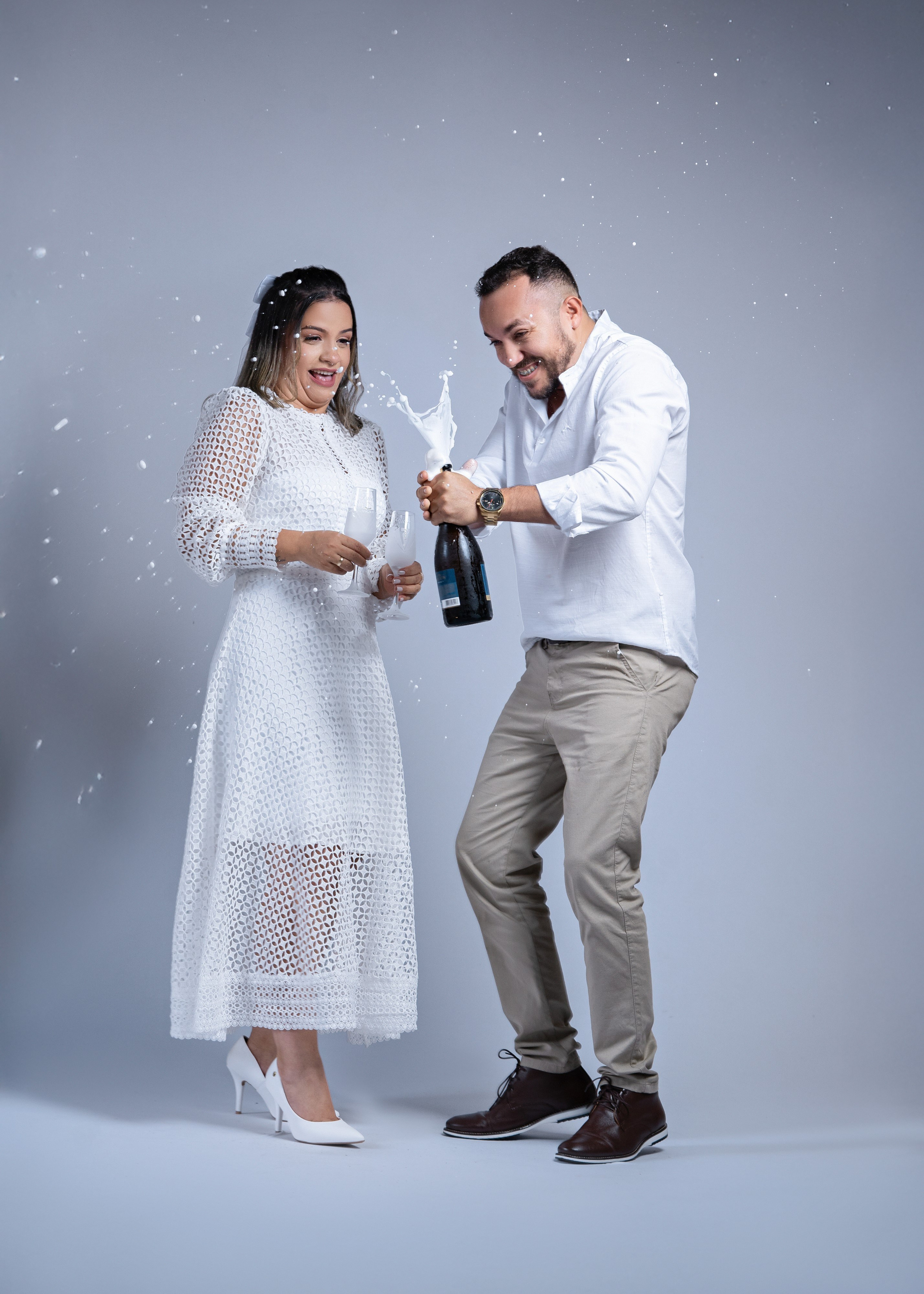 Pré Wedding Estúdio — Taise e Ricardo. Fotógrafo de casamento e Filmmaker de casamento