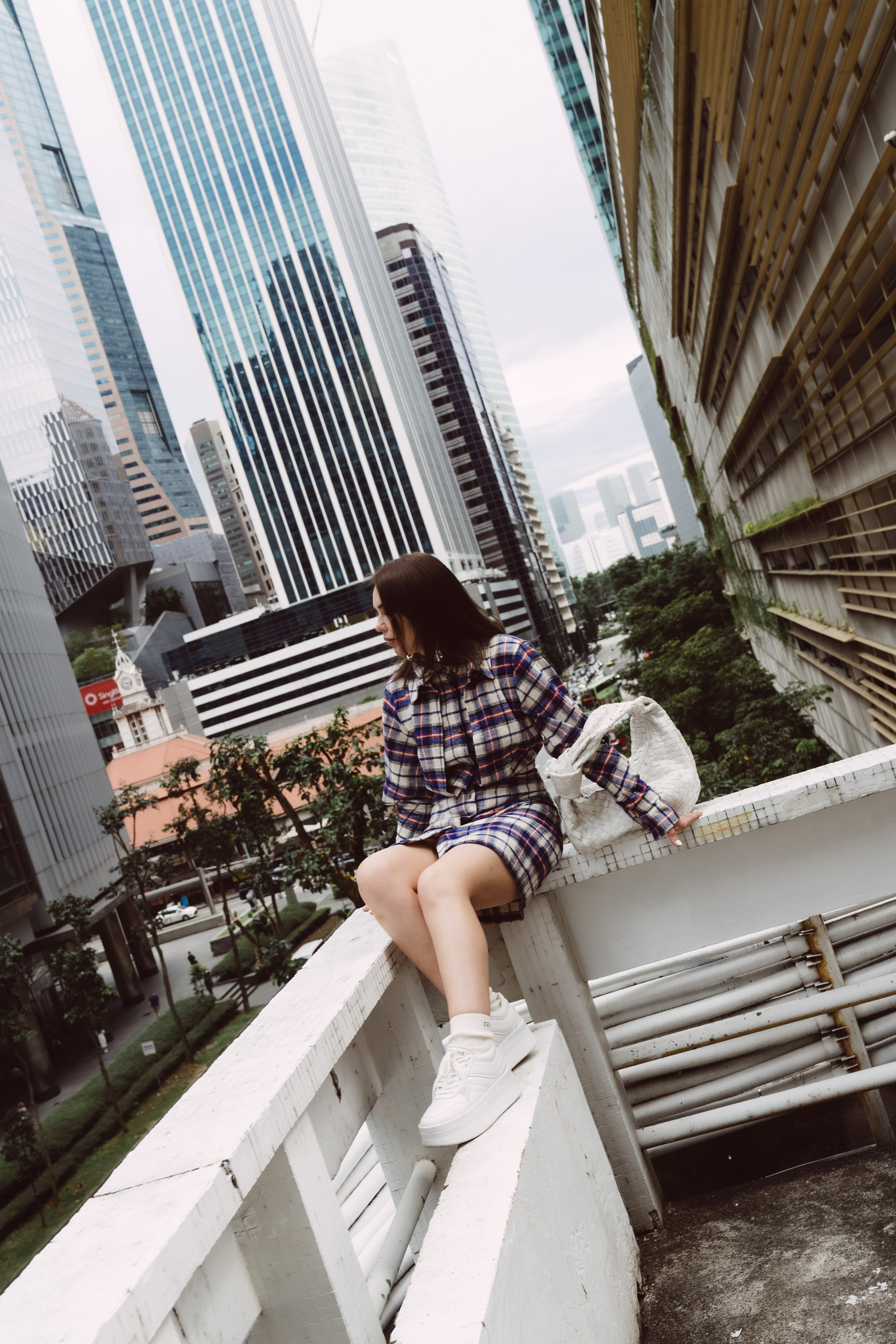 Portrait. Dasha in Singapore