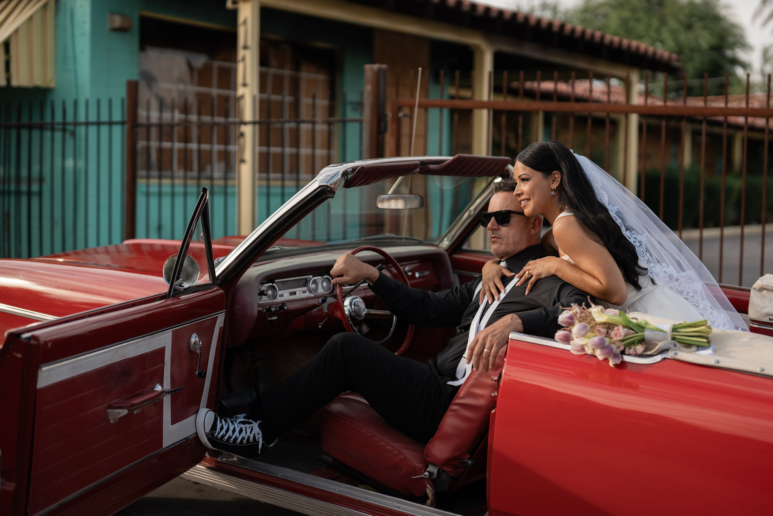 Stephanie&Ryan. Wedding & elopement photographer Viktoriya Kravtsov. Las Vegas