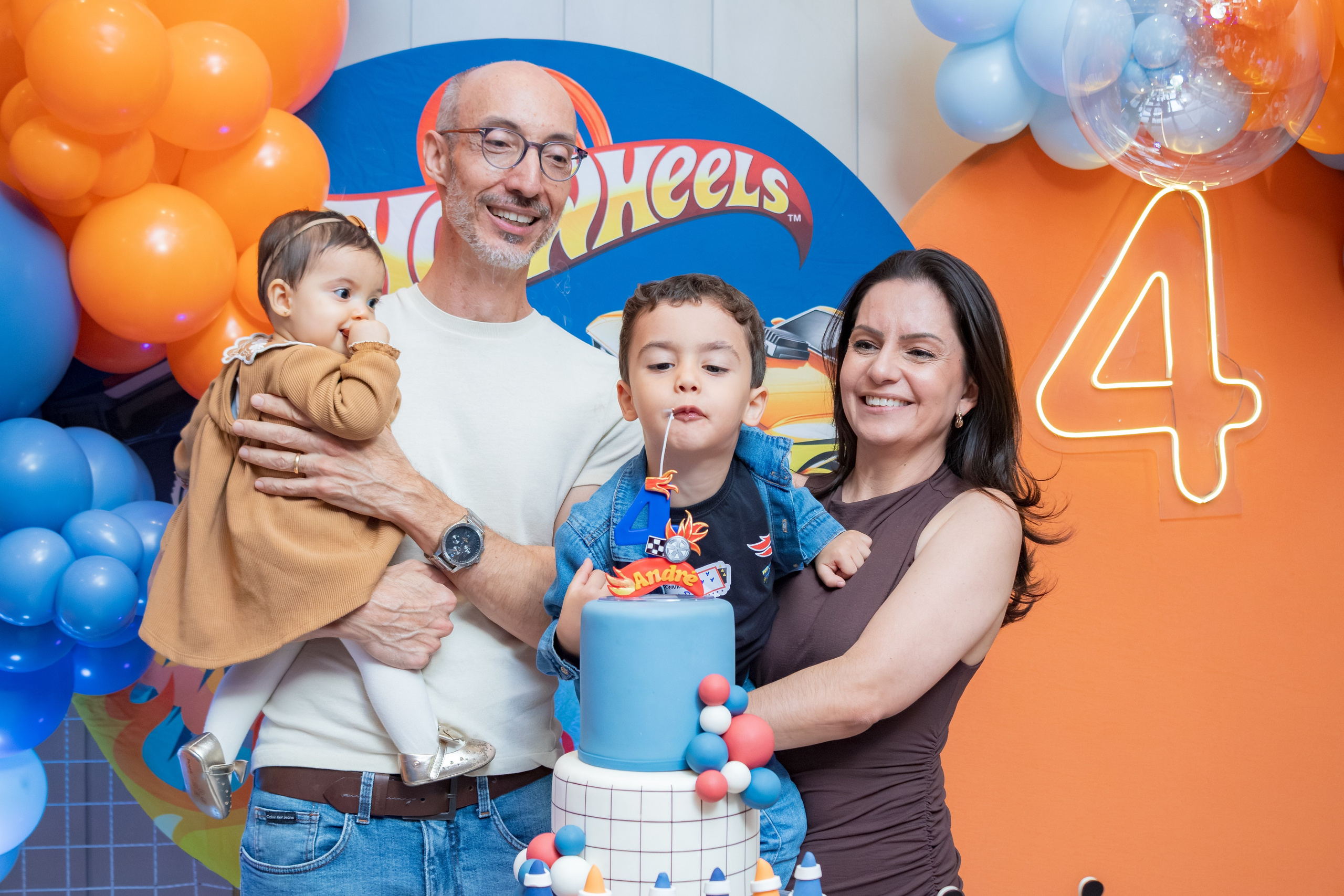 André — Aniversário 4 anos. Principal