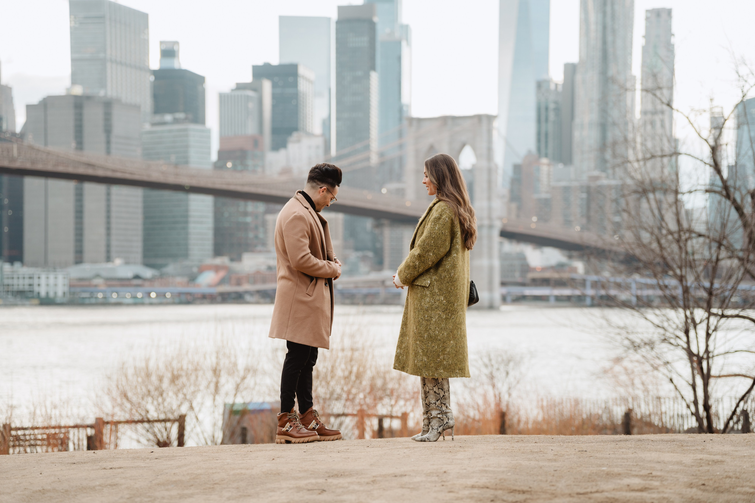 Castenzio&Brenna Proposal. Photographer in New York Faery By Mary
