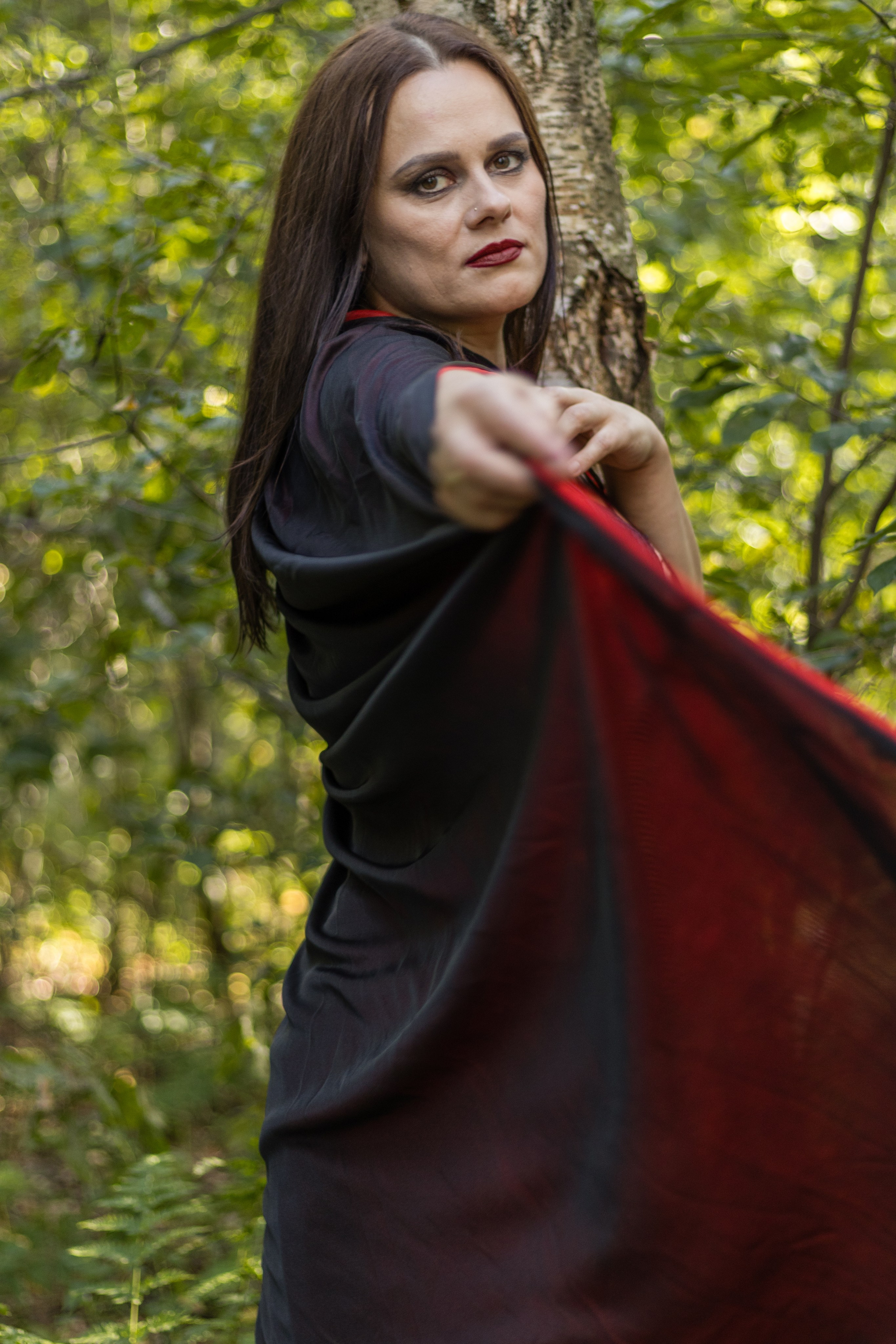 Фотосессия ведьма в лесу. Фотограф / Даугавпилс