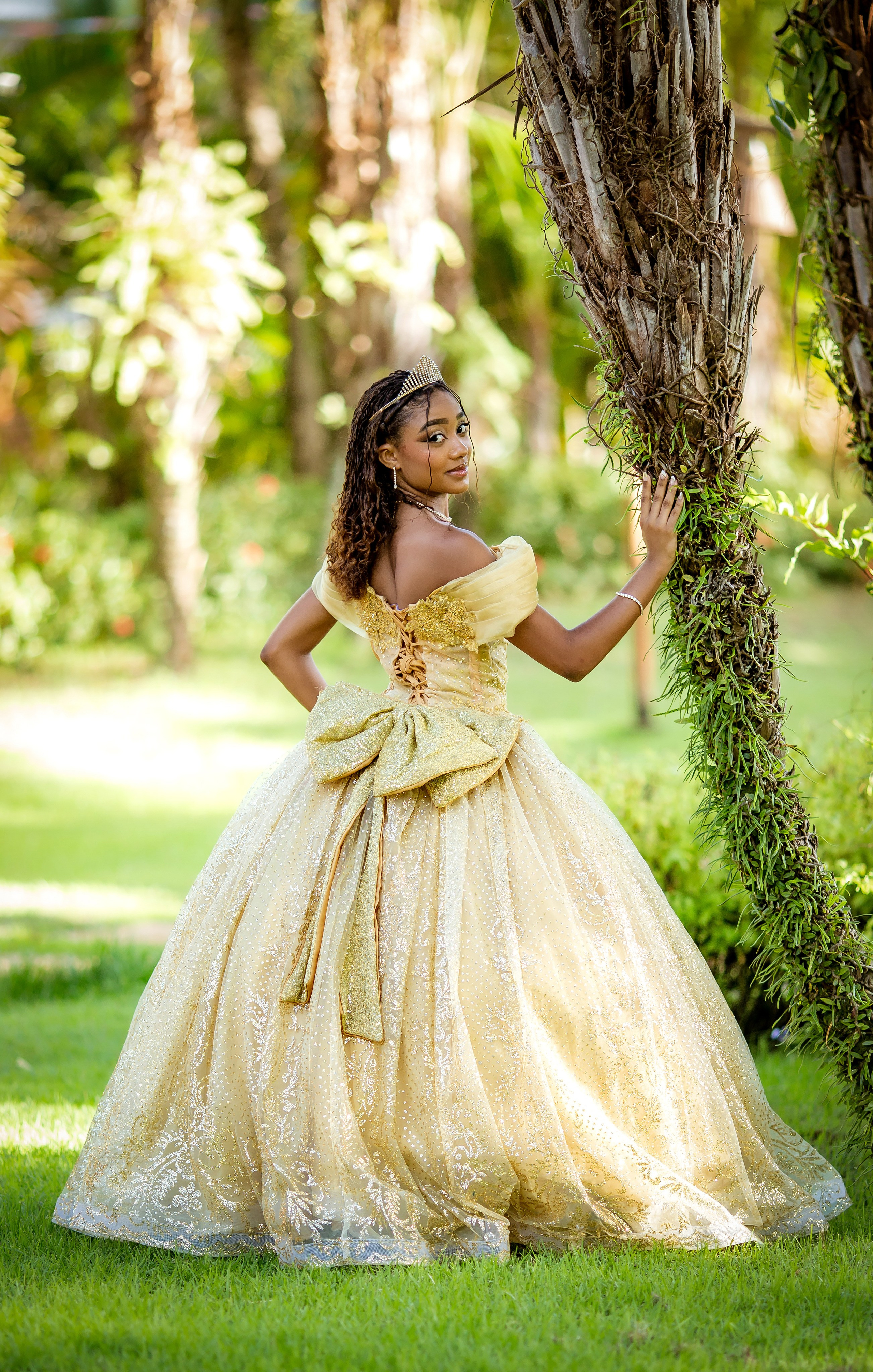 Ensaio XV anos — Yasmin (tema princesa tiana). Flavio Nunes Fotografia (Fotografo especializado em Fotografia de 15 Anos e Ensaios)