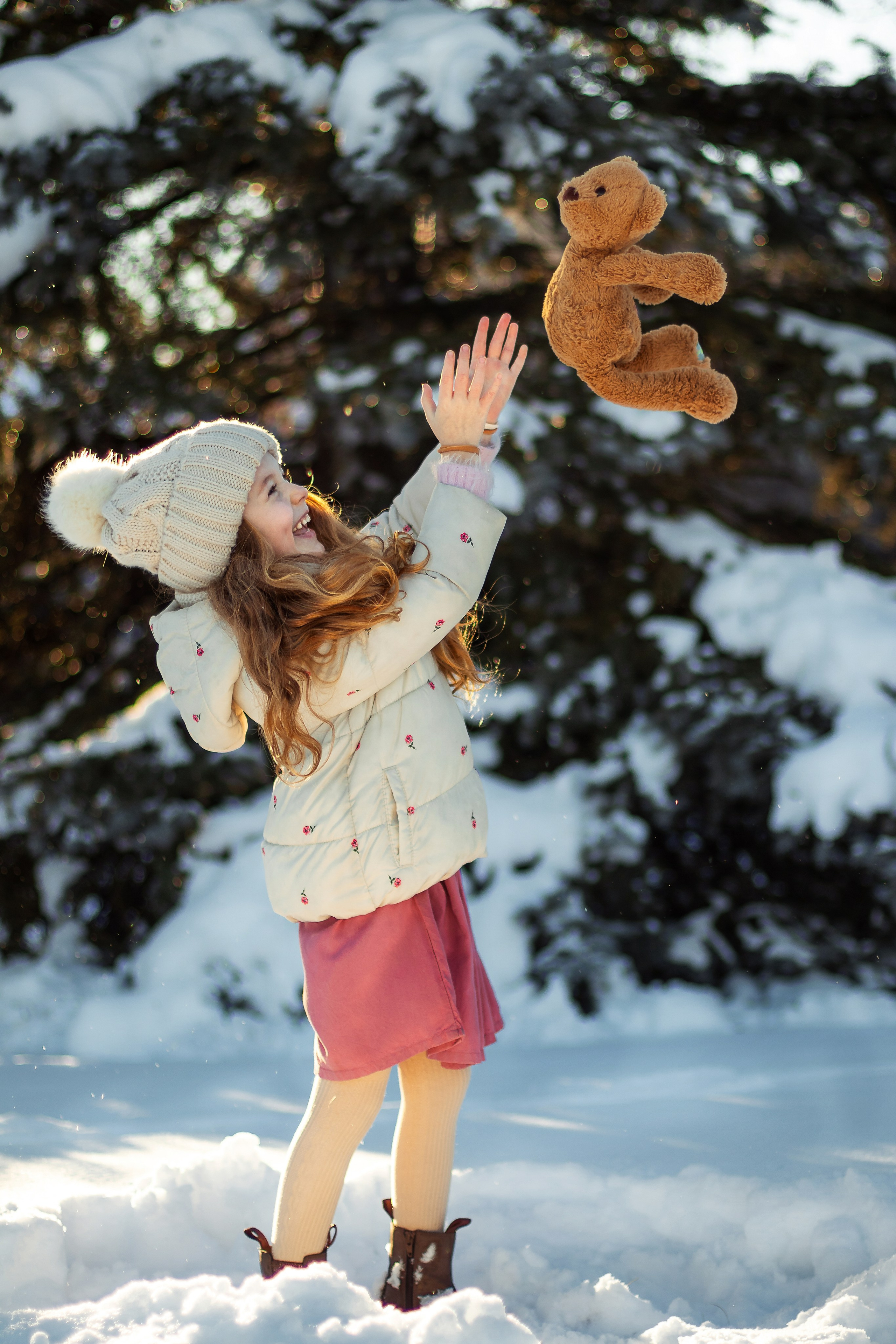 Winter. Photographer Yana Galetskaya in Grand Prairie