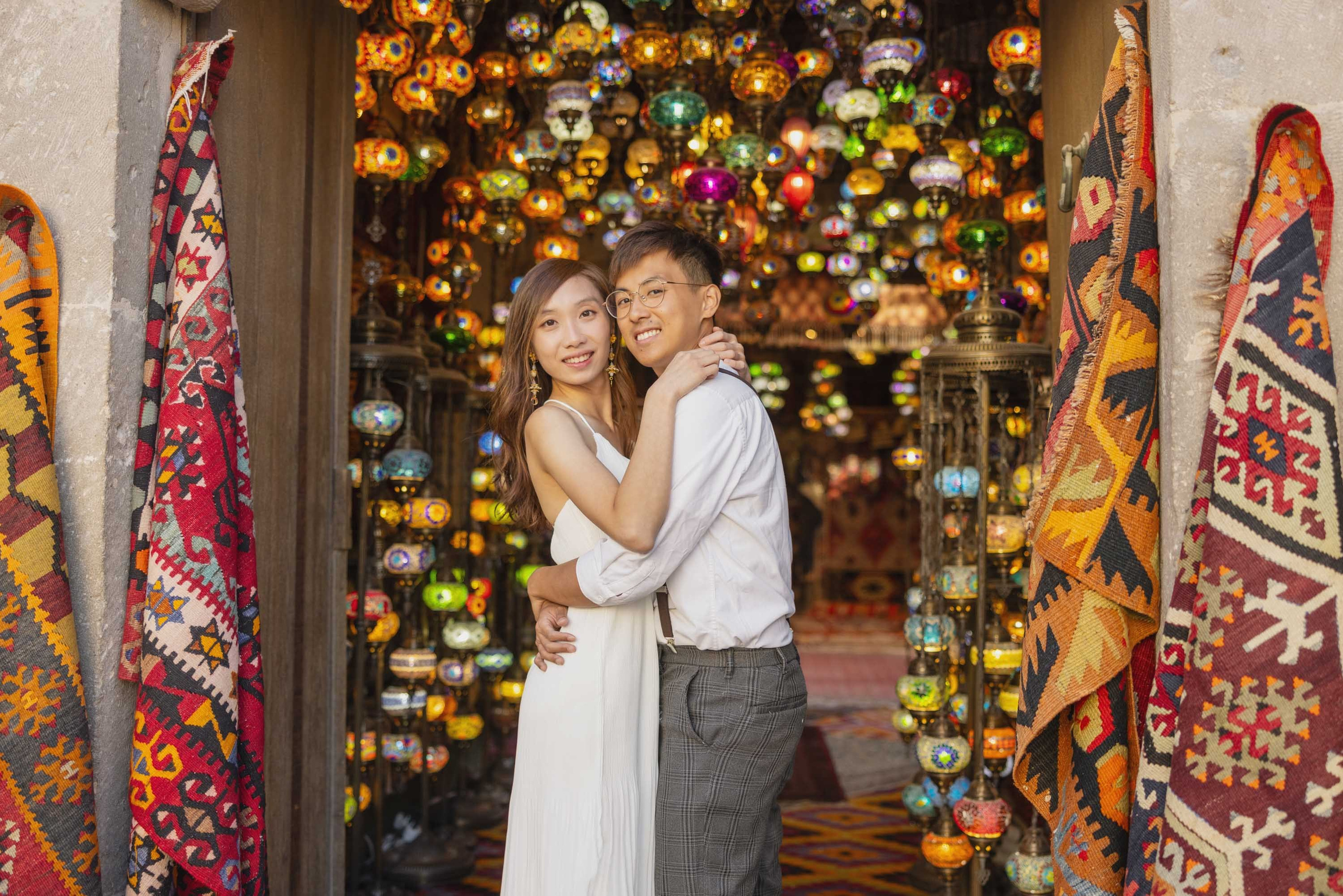 Couple photo shoot in Cappadocia. Julia Ganch I Fashion Wedding Photography I Cappadocia Turkey