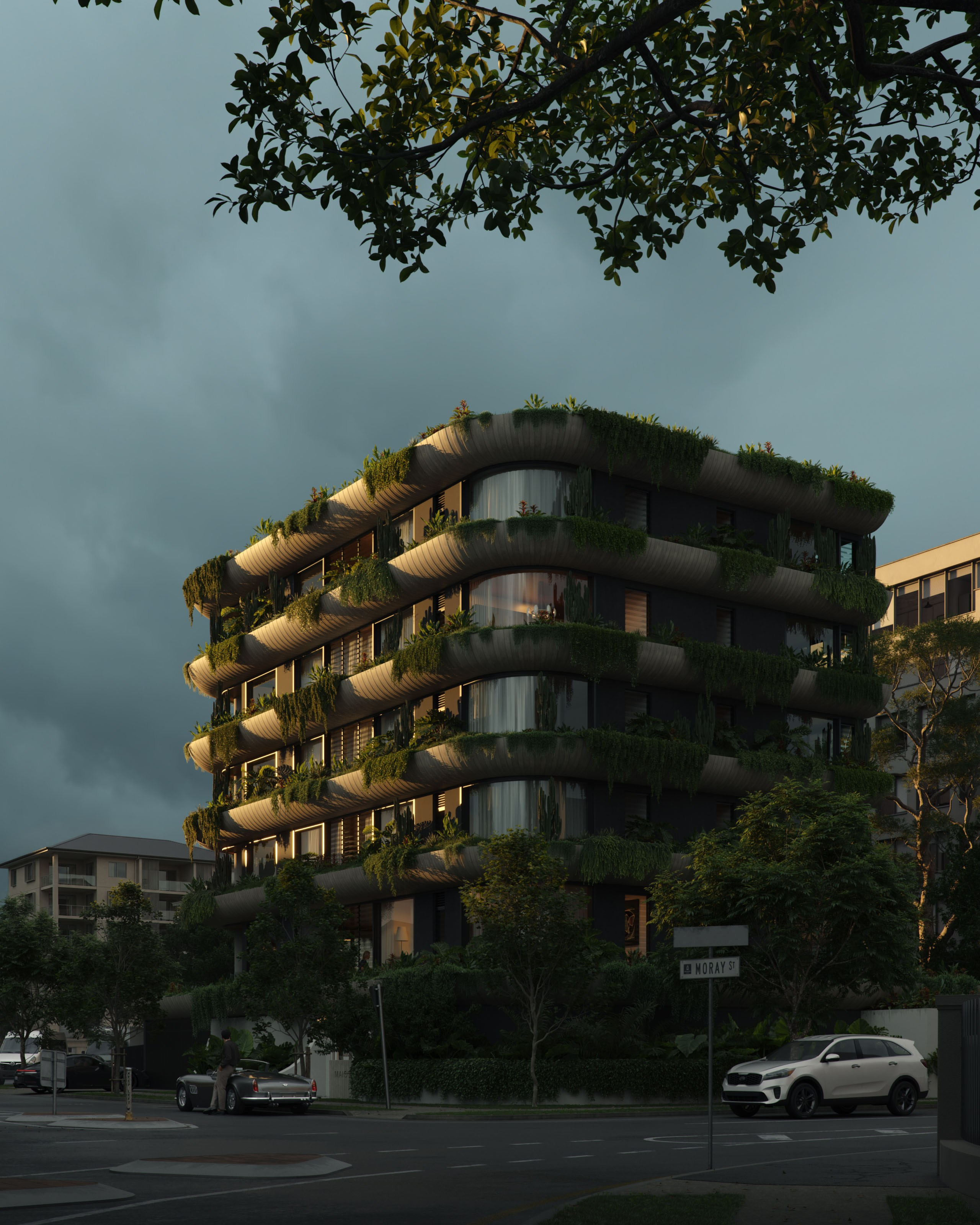 Maison, New Farm Multi-Residential Complex. Leeway Visual Studio | 3D Architectural Visualization