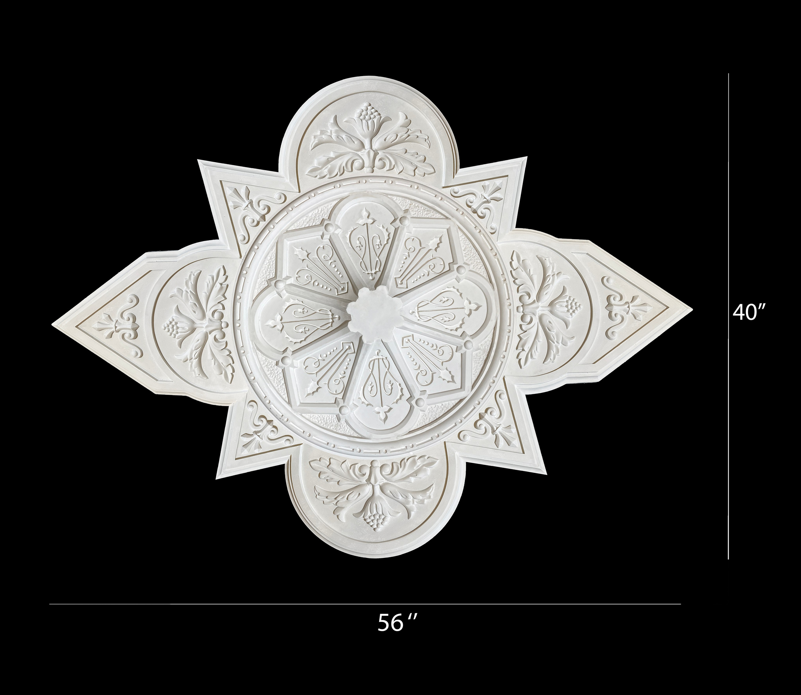 Medallions. Plaster molding