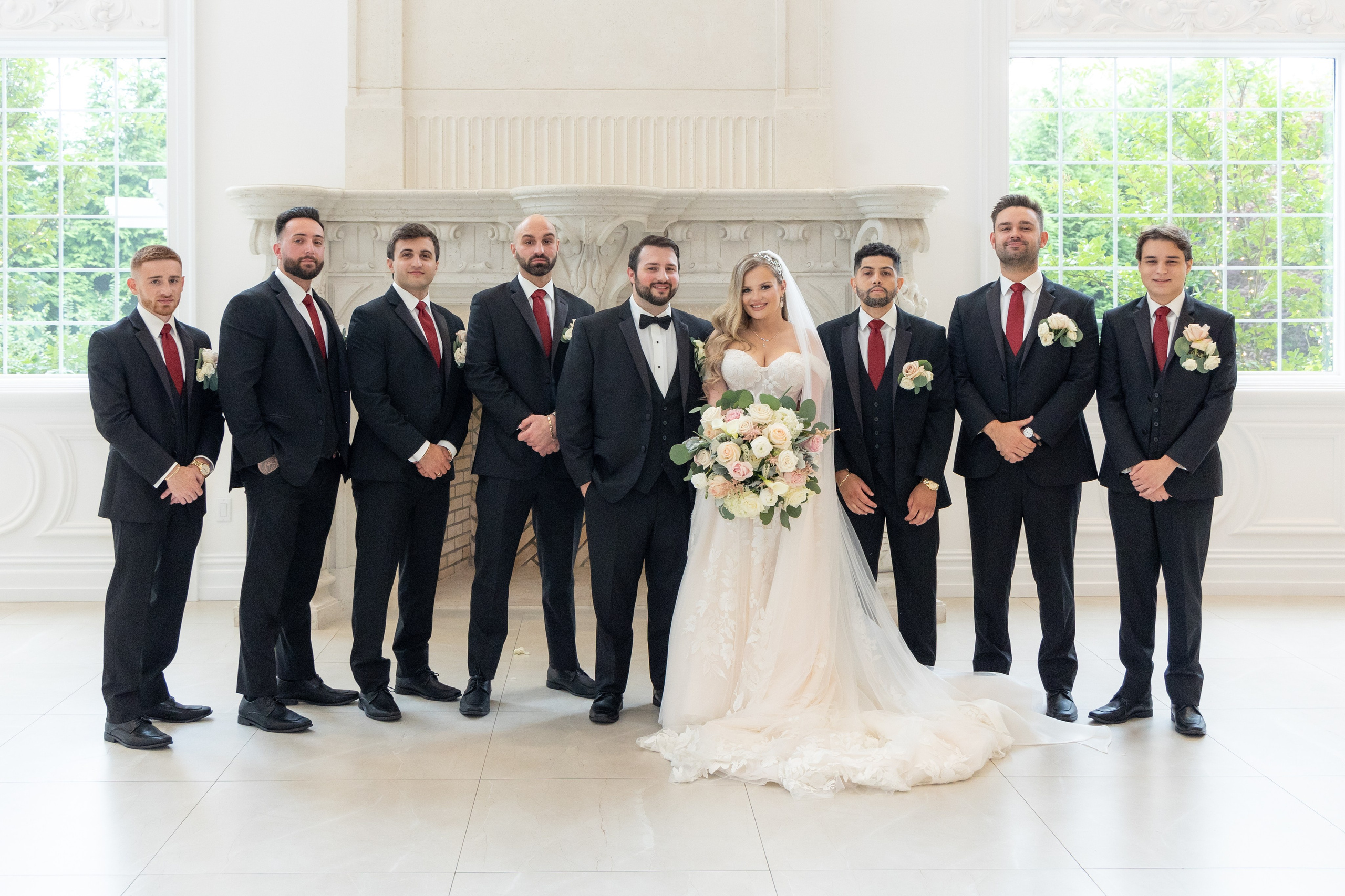 Erica & Vincent, The Estate at Florentine Garden, NJ. Wedding Photo & Video